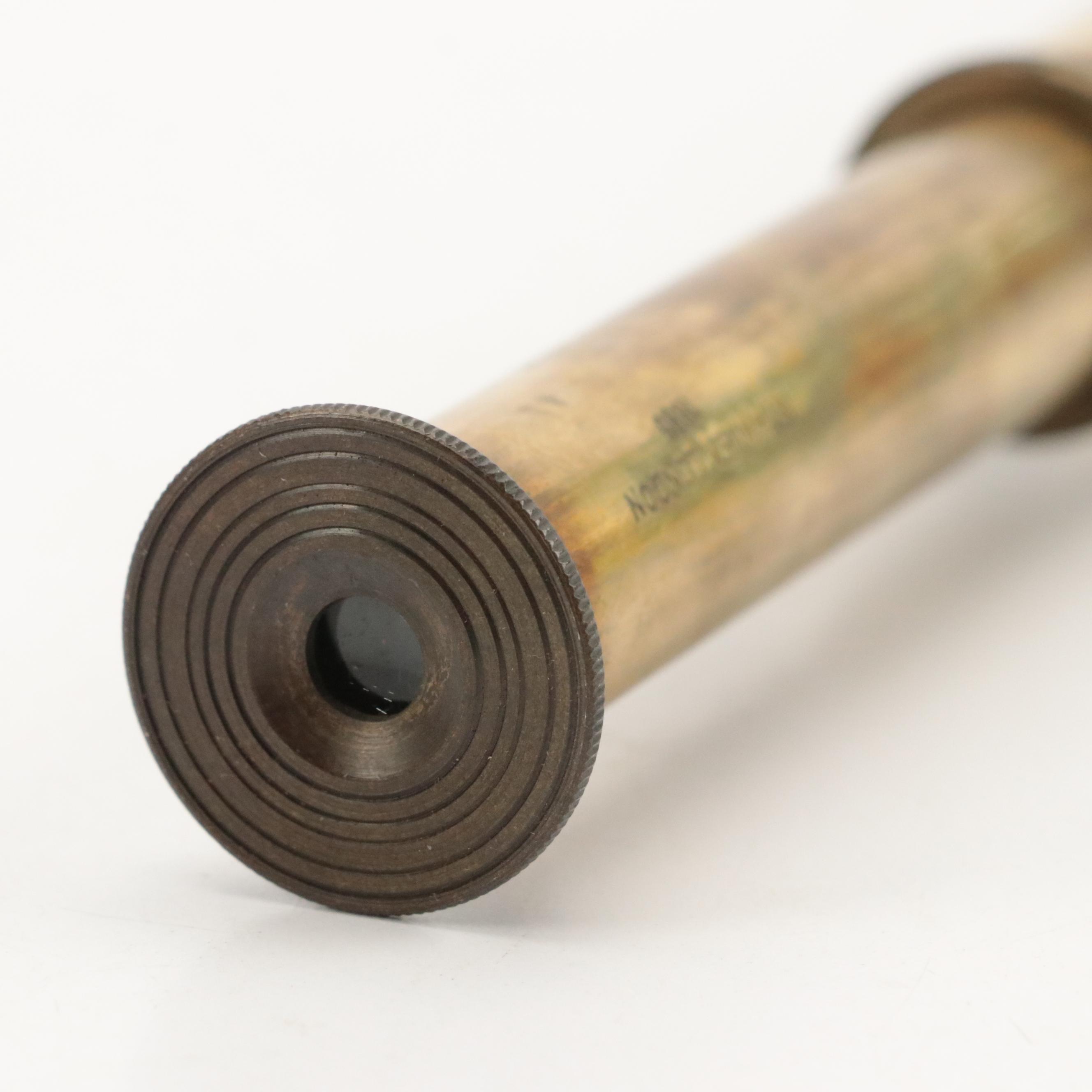 Stanley of London Brass Spyglass, 1885