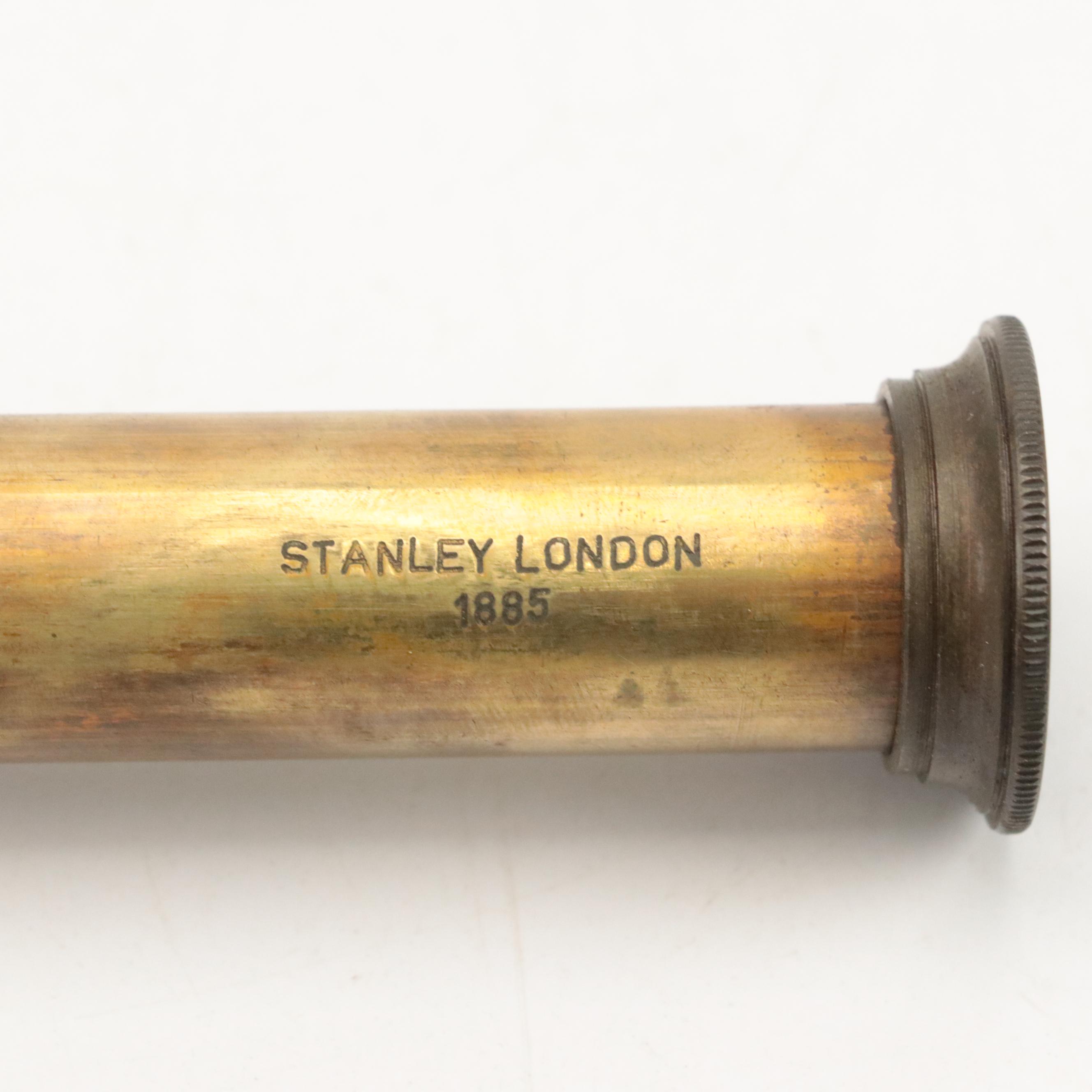Stanley of London Brass Spyglass, 1885