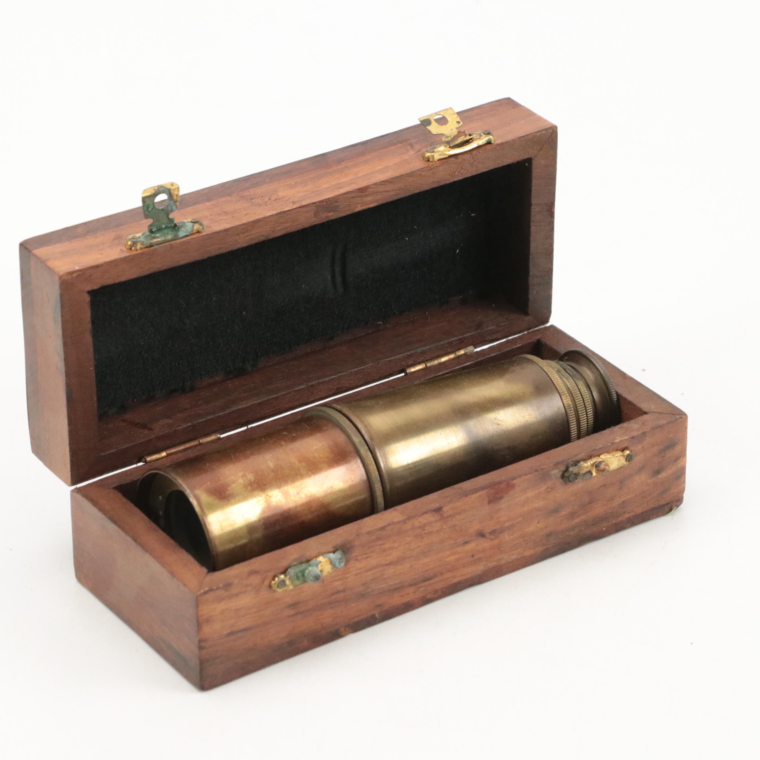 Stanley of London Brass Spyglass, 1885