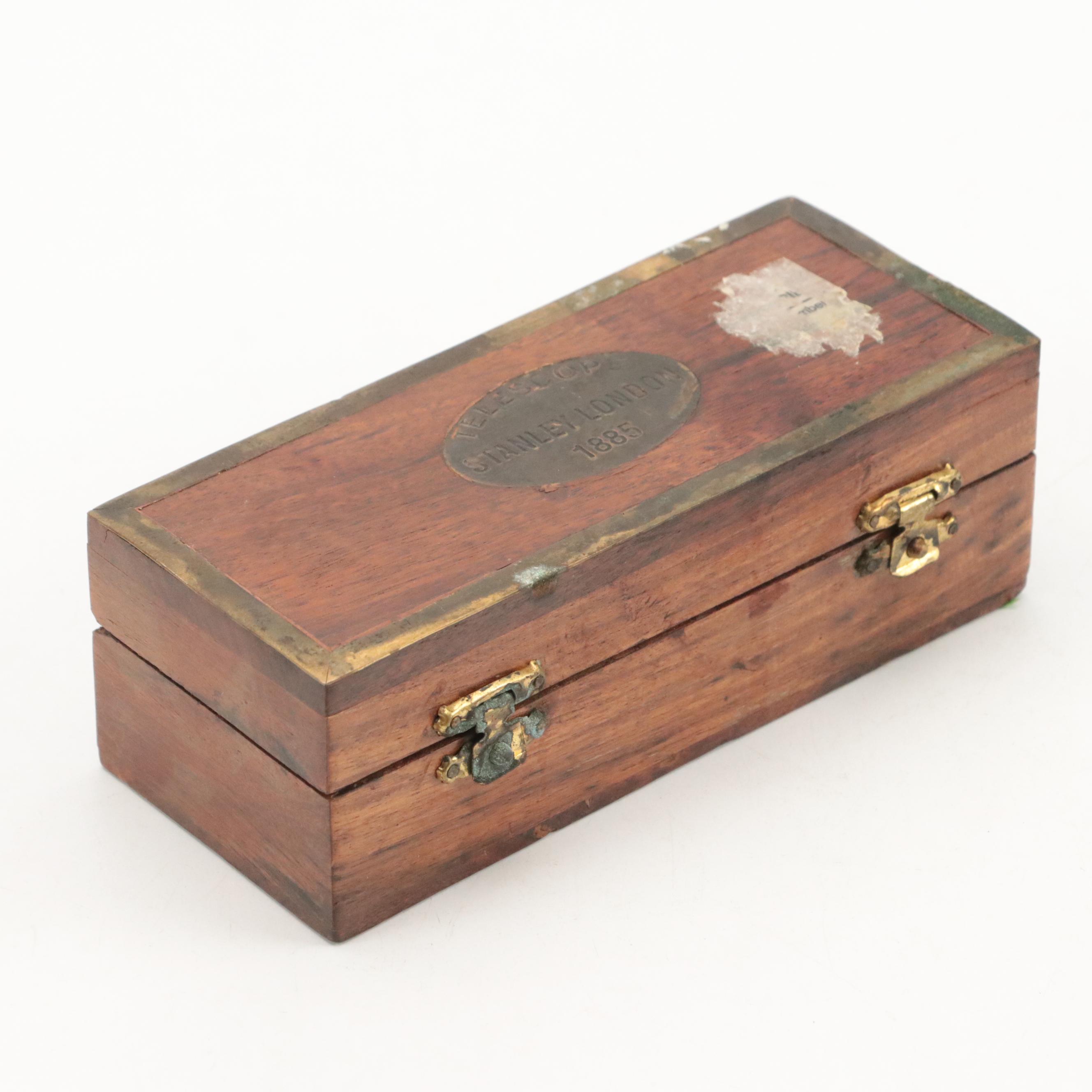 Stanley of London Brass Spyglass, 1885