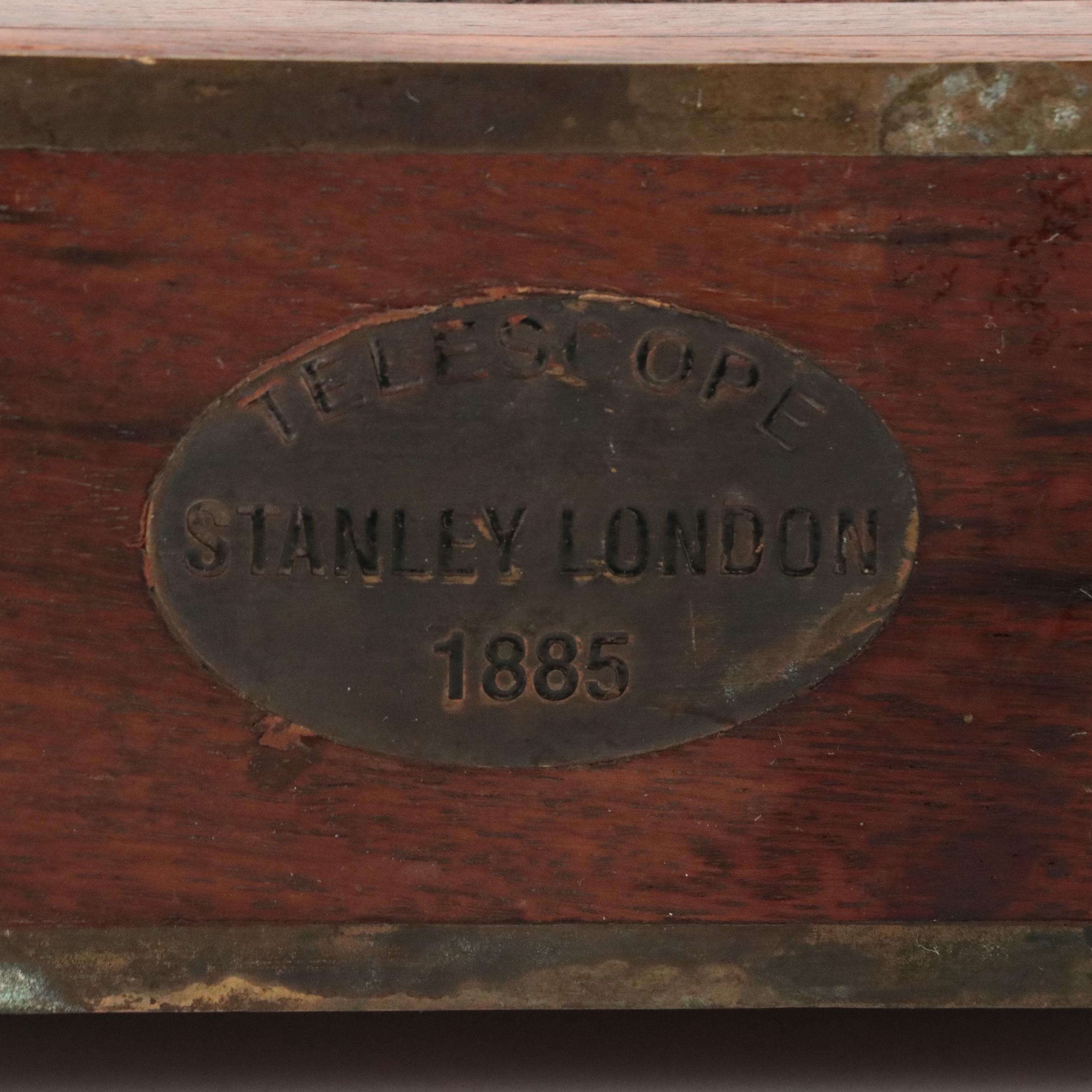 Stanley of London Brass Spyglass, 1885