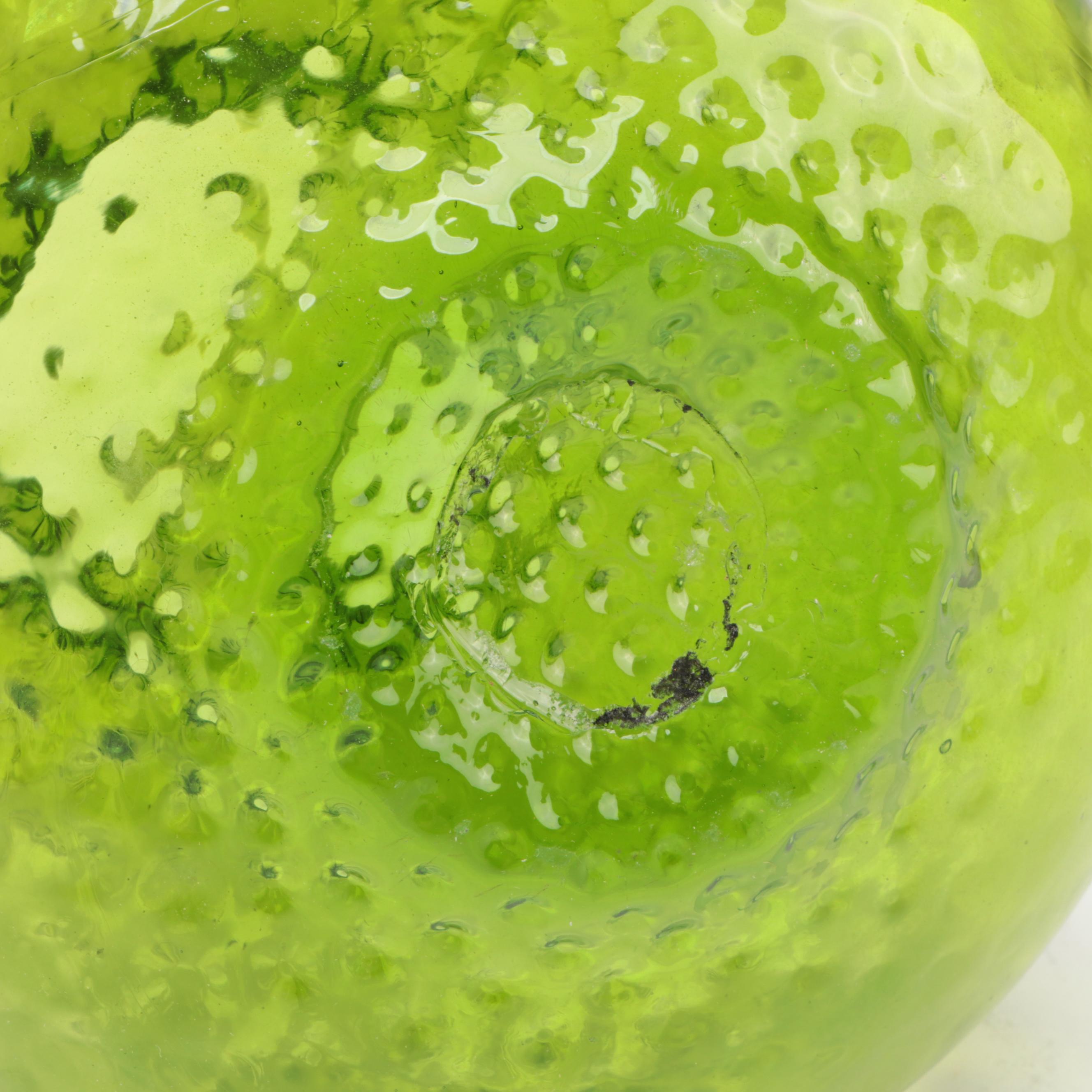 Pilgrim Glass Pitcher with Mold Blown Glass Bottle and Vase