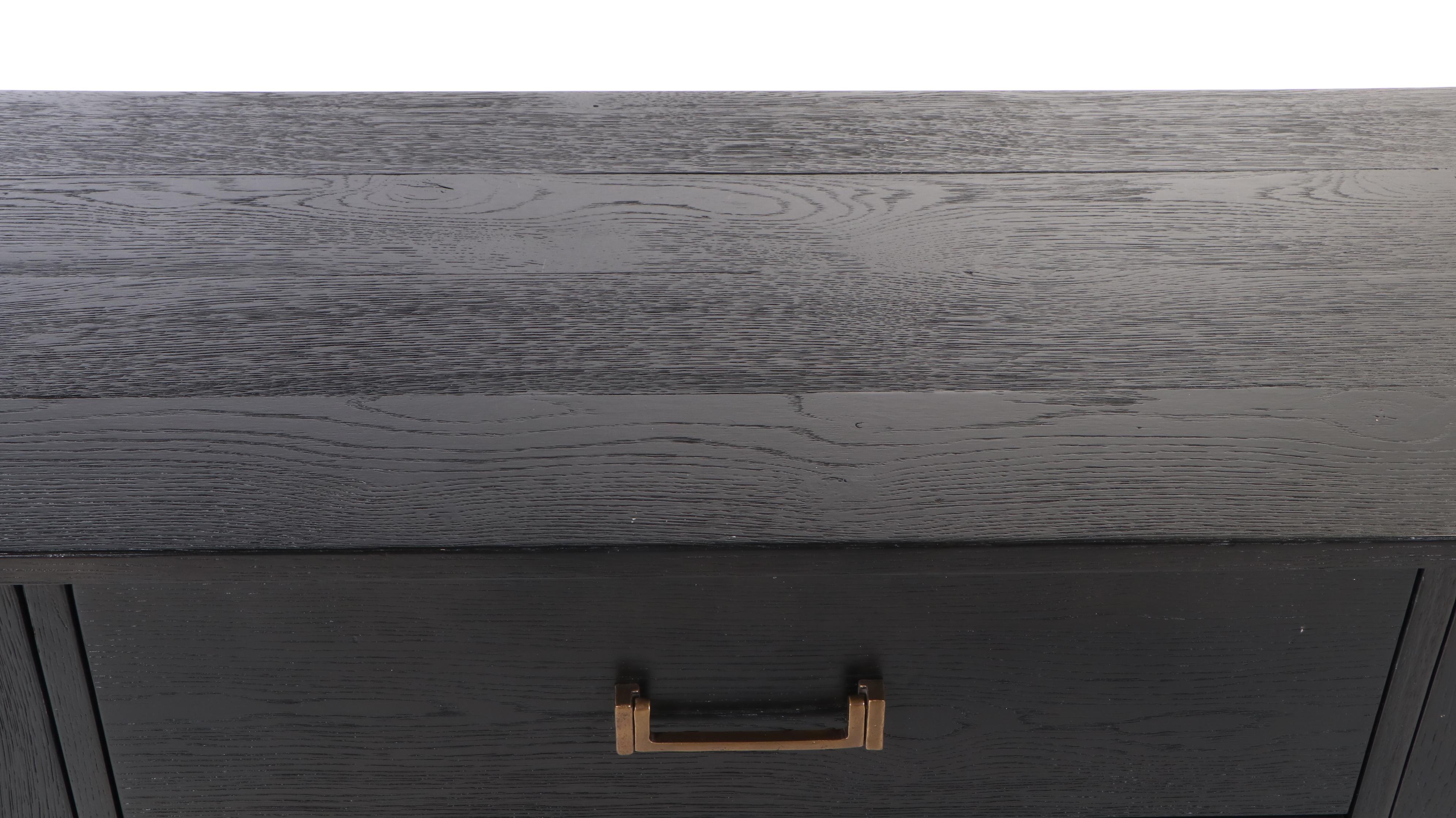 Restoration Hardware Cayden Campaign Sideboard with Center Drawers EBTH