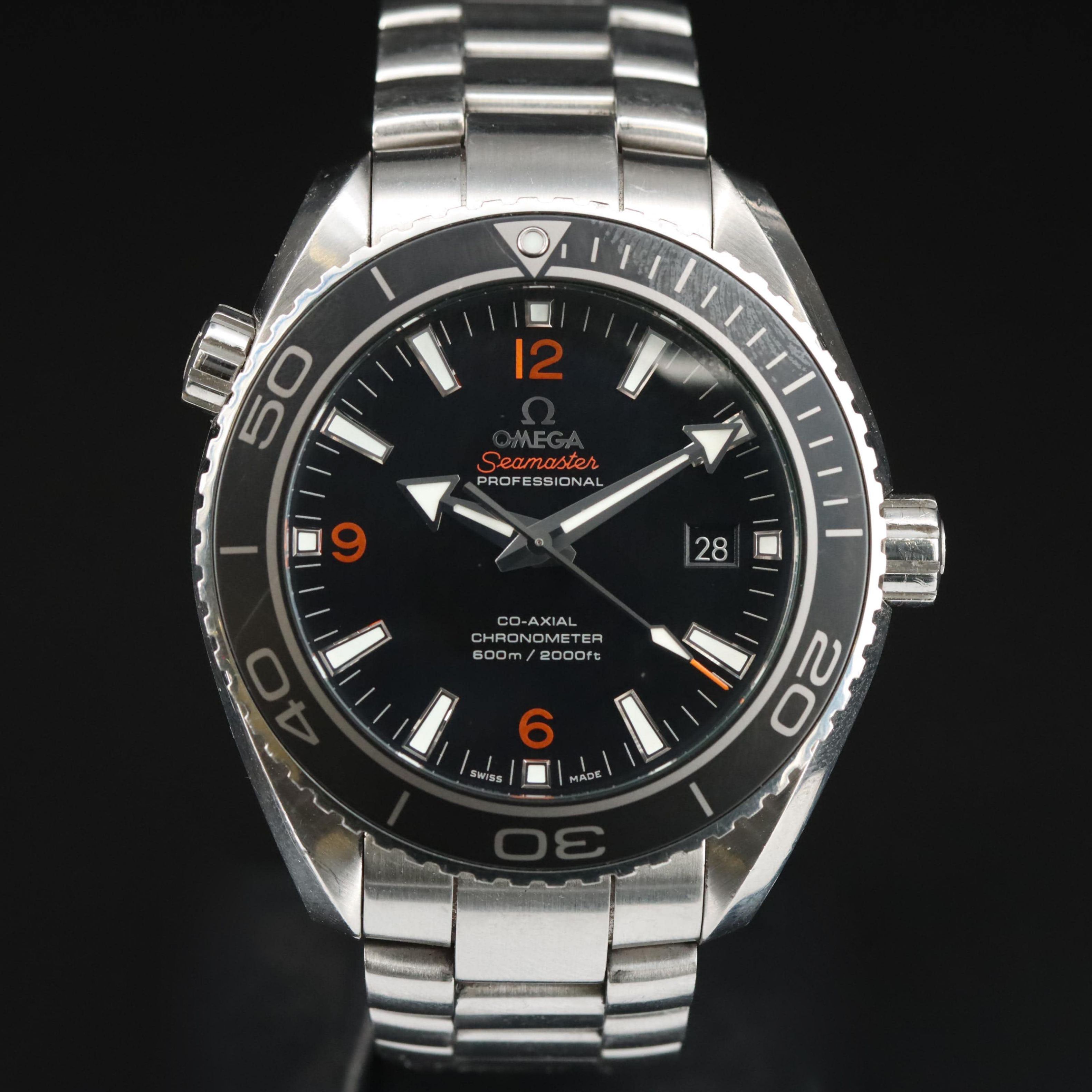 Omega Seamaster Professional Stainless Steel Watch
