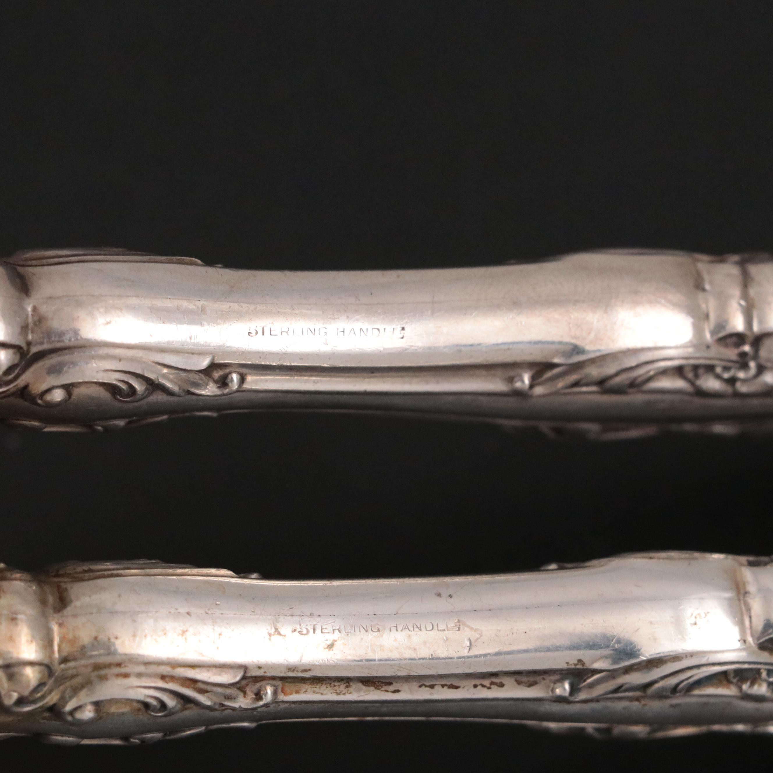 Gorham "Melrose" Sterling Silver Carving Set