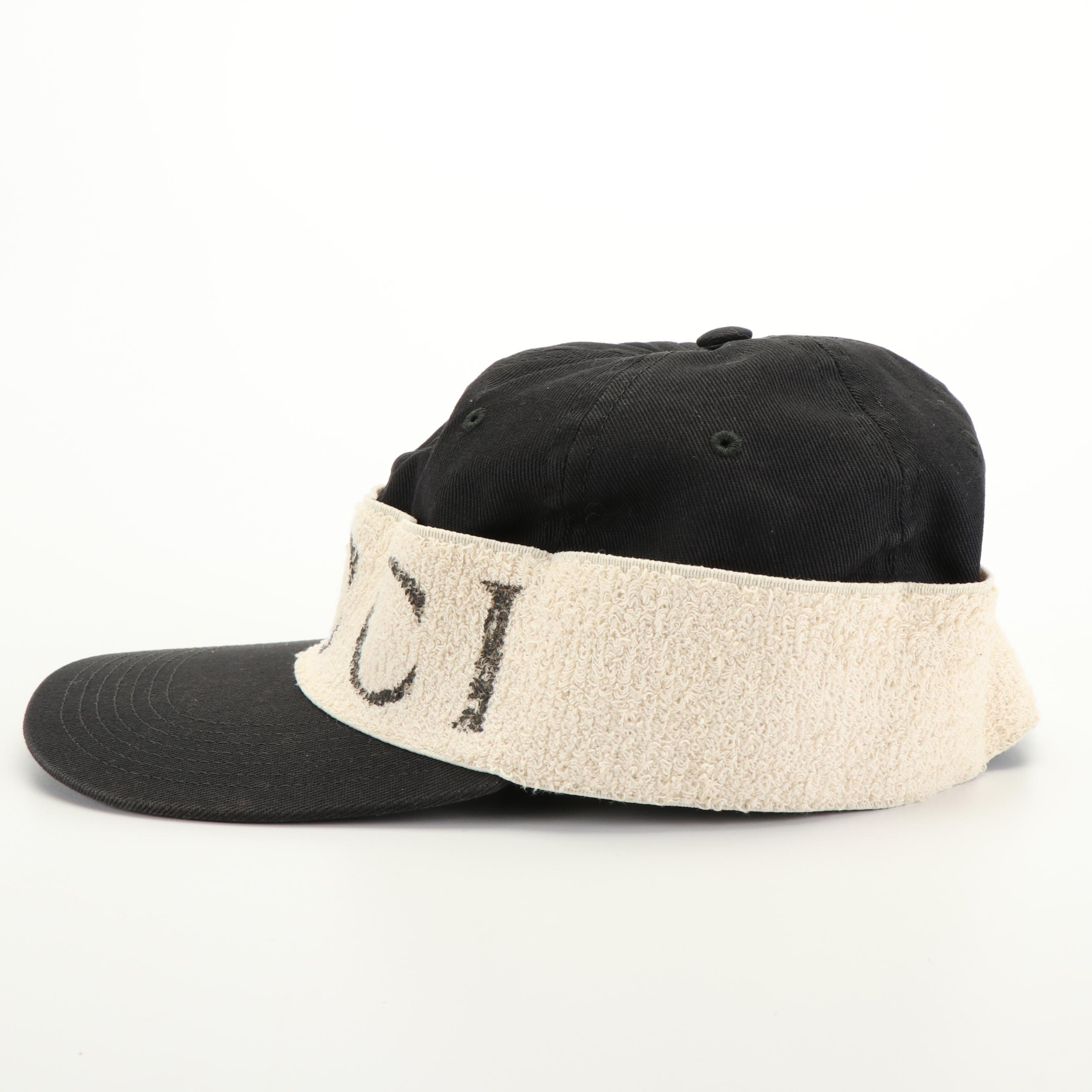 Gucci Logo Baseball Hat with Terry Cloth Band