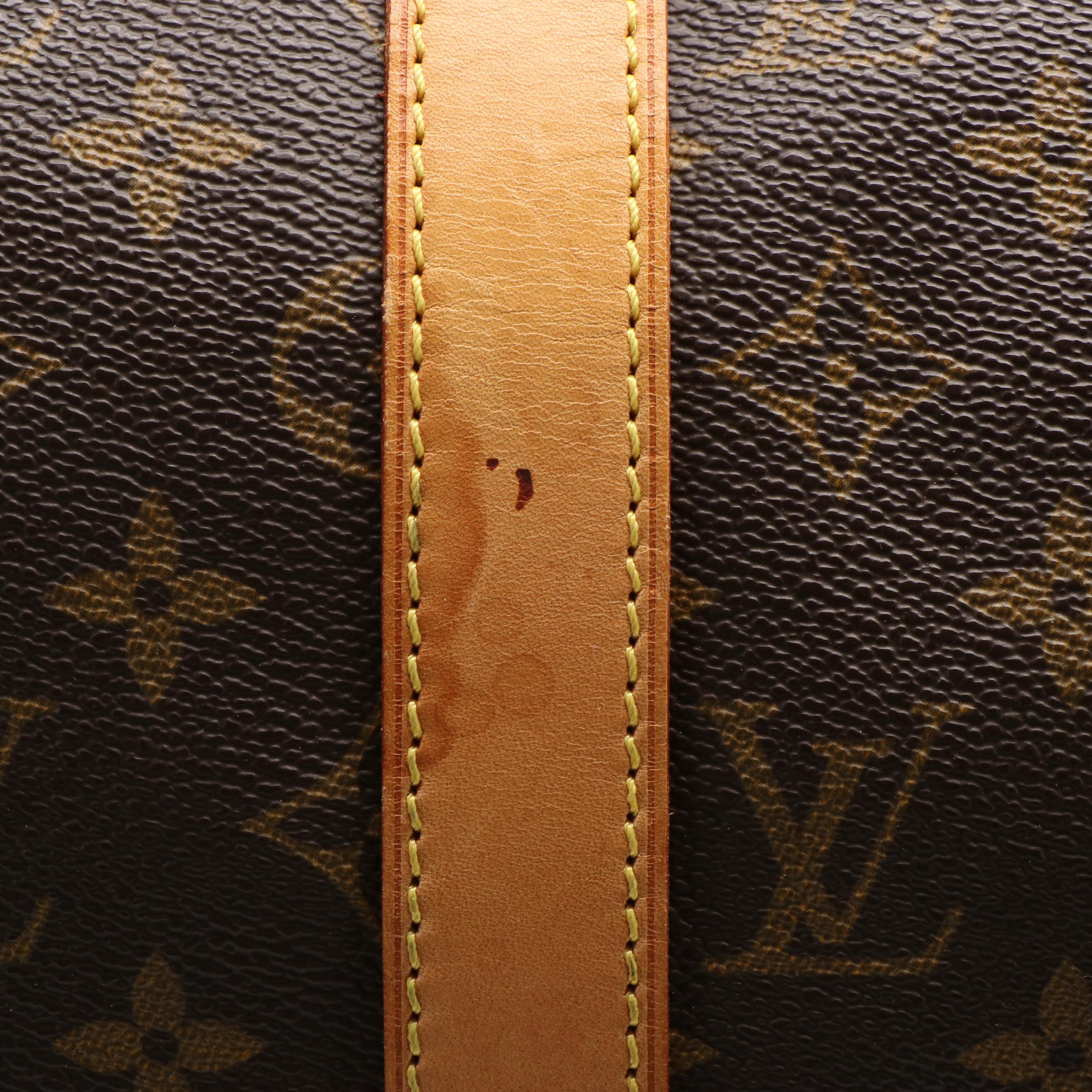 Louis Vuitton Keepall 50 in Brown Monogram Canvas