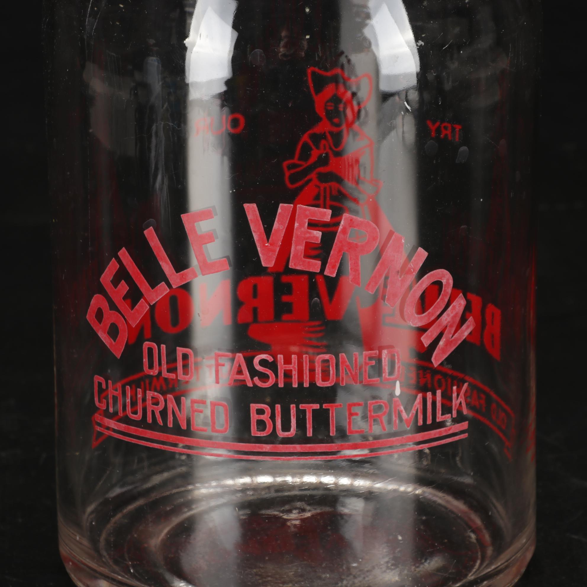 Belle Vernon One Gallon Buttermilk Jug With Bale, Pyrex and Other