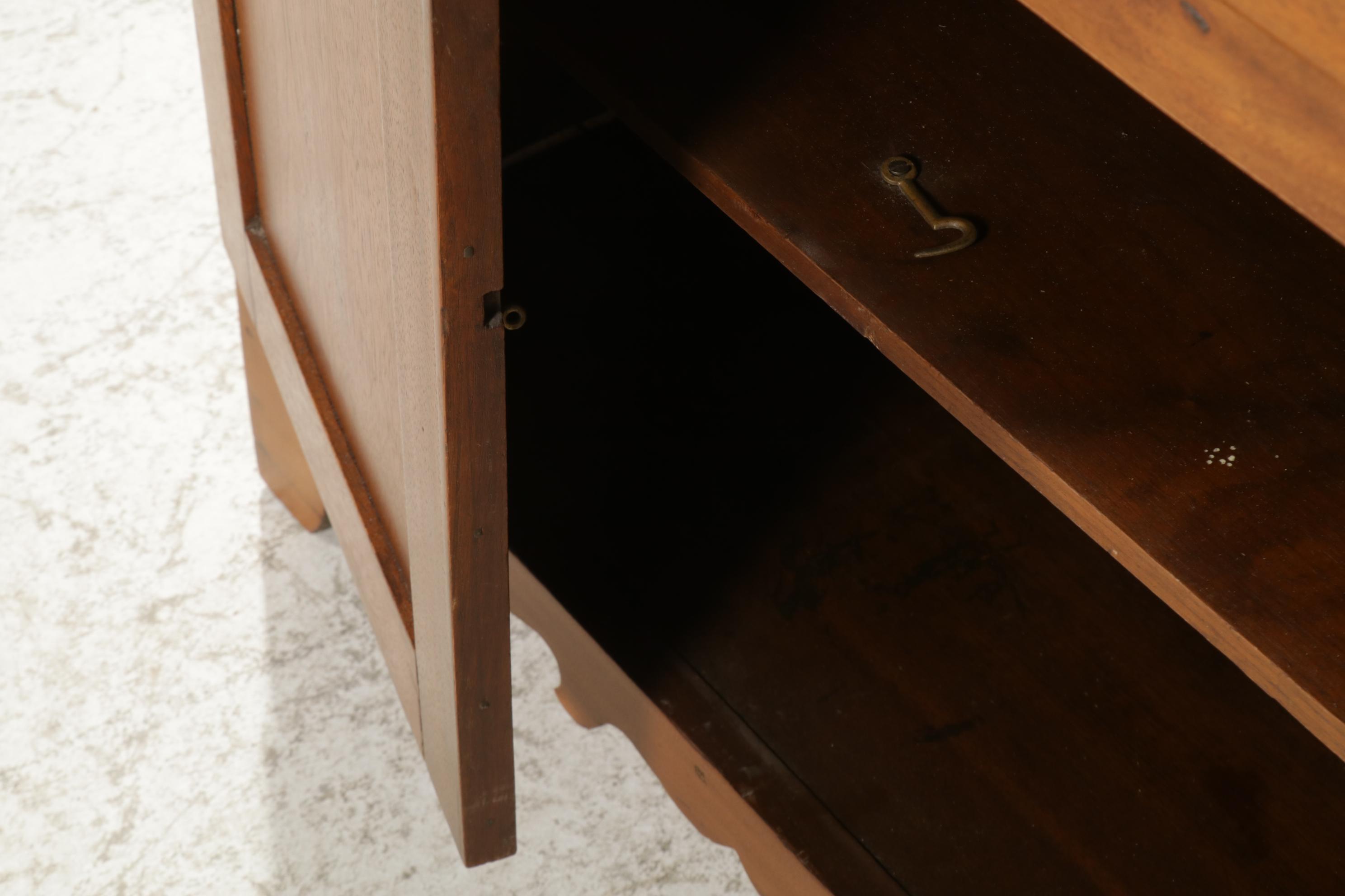 Victorian Walnut Washtand, Late 19th Century