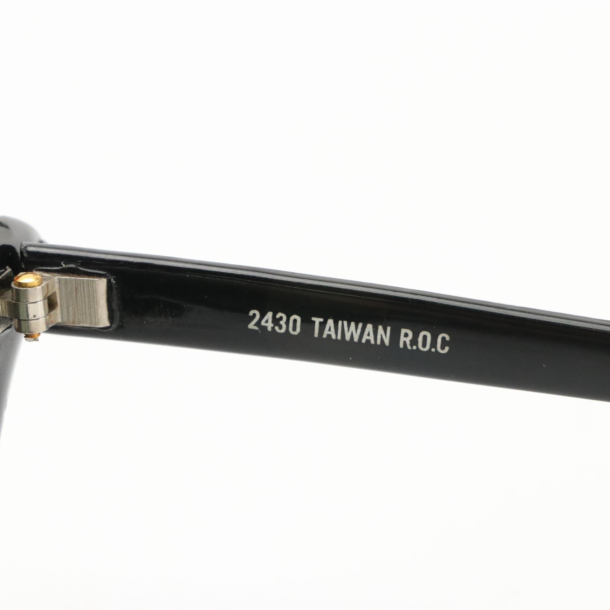 Rhinestone Embellished Cat-Eye Vintage Sunglasses