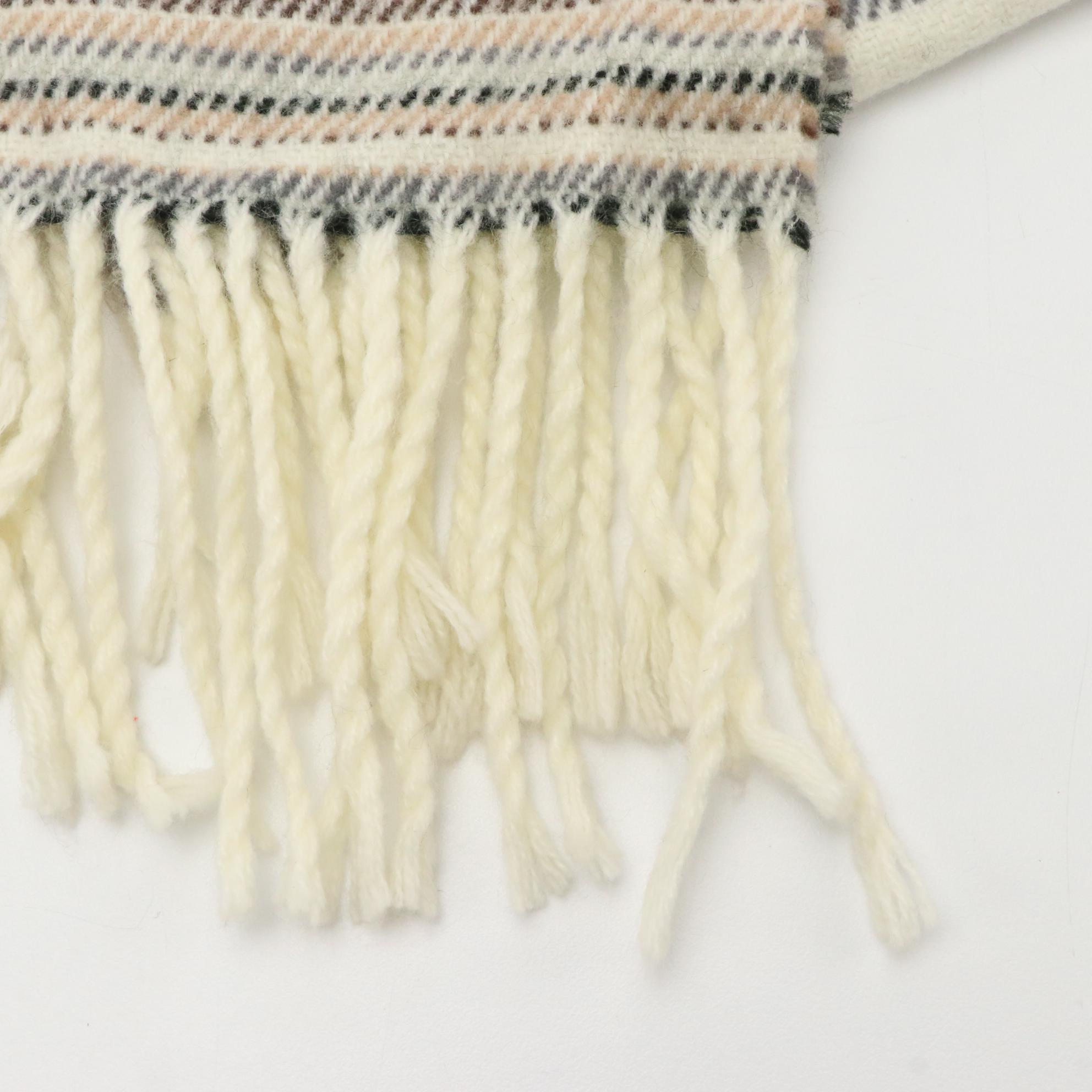 Cashmere Fringe Scarf