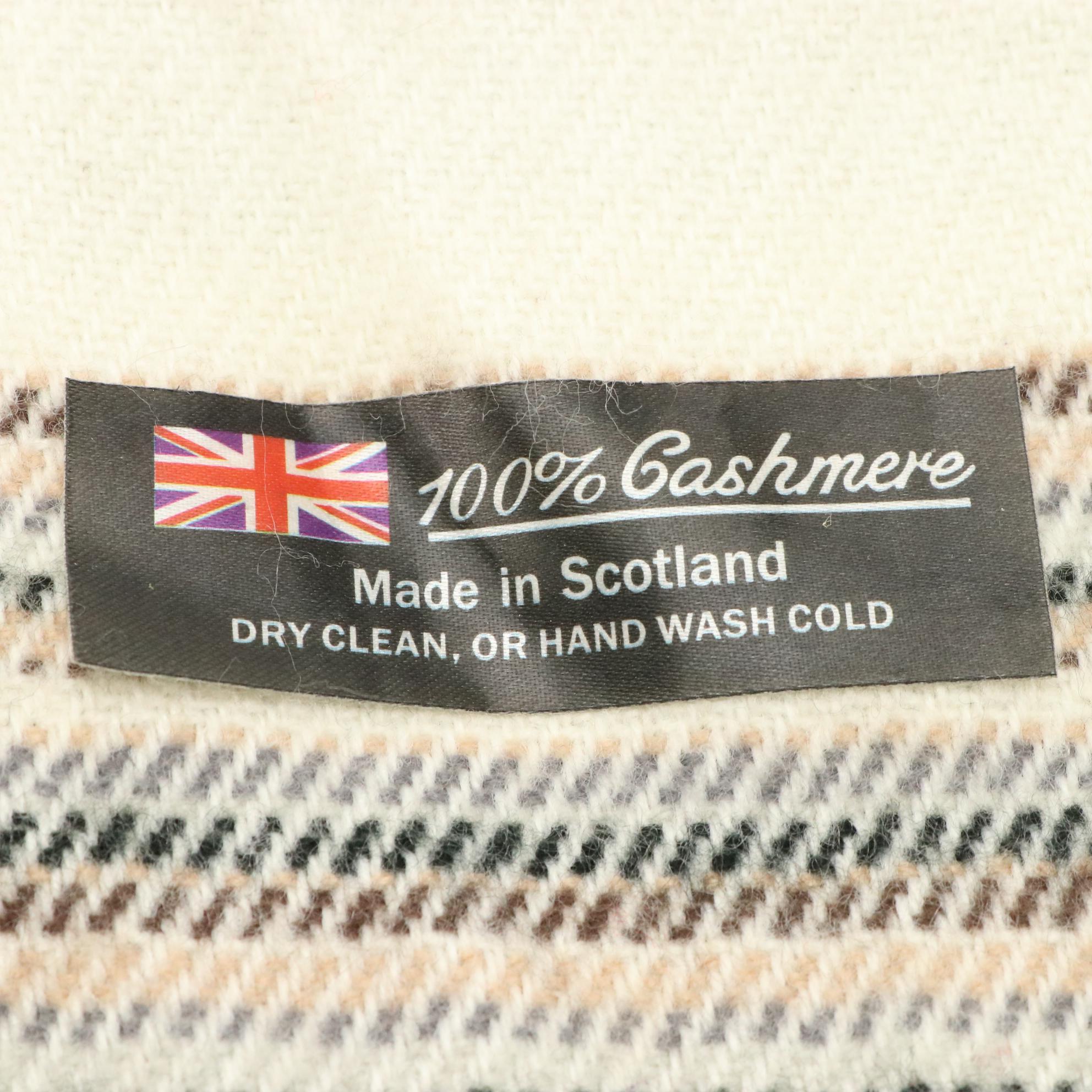 Cashmere Fringe Scarf