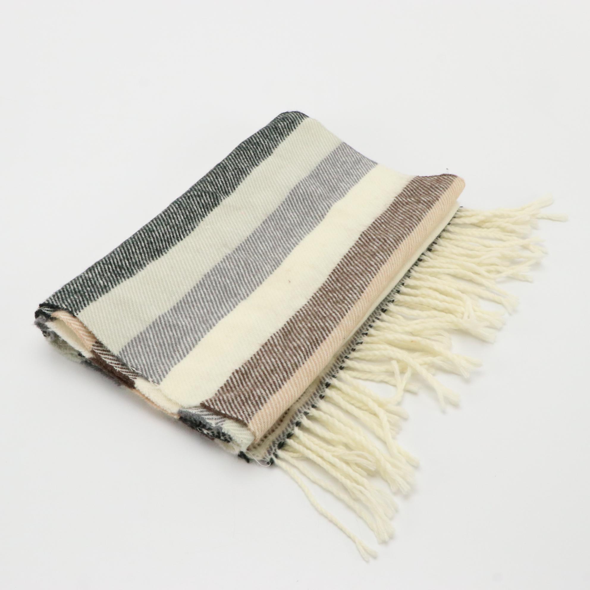 Cashmere Fringe Scarf