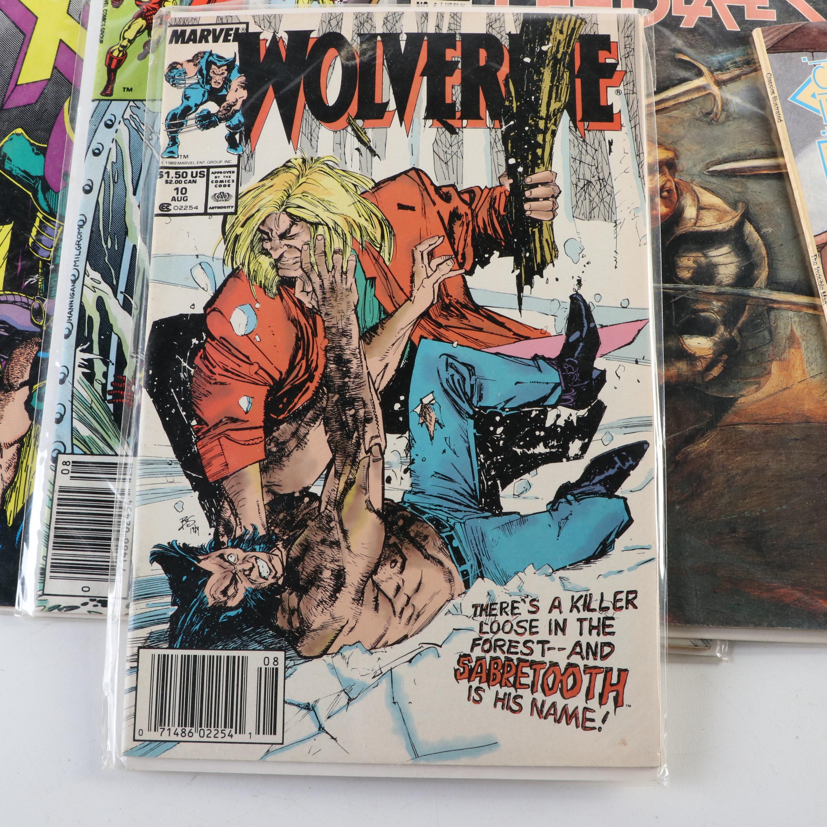 Bronze-Modern Age Comic Books Featuring "Indiana Jones", "X-Men" and More