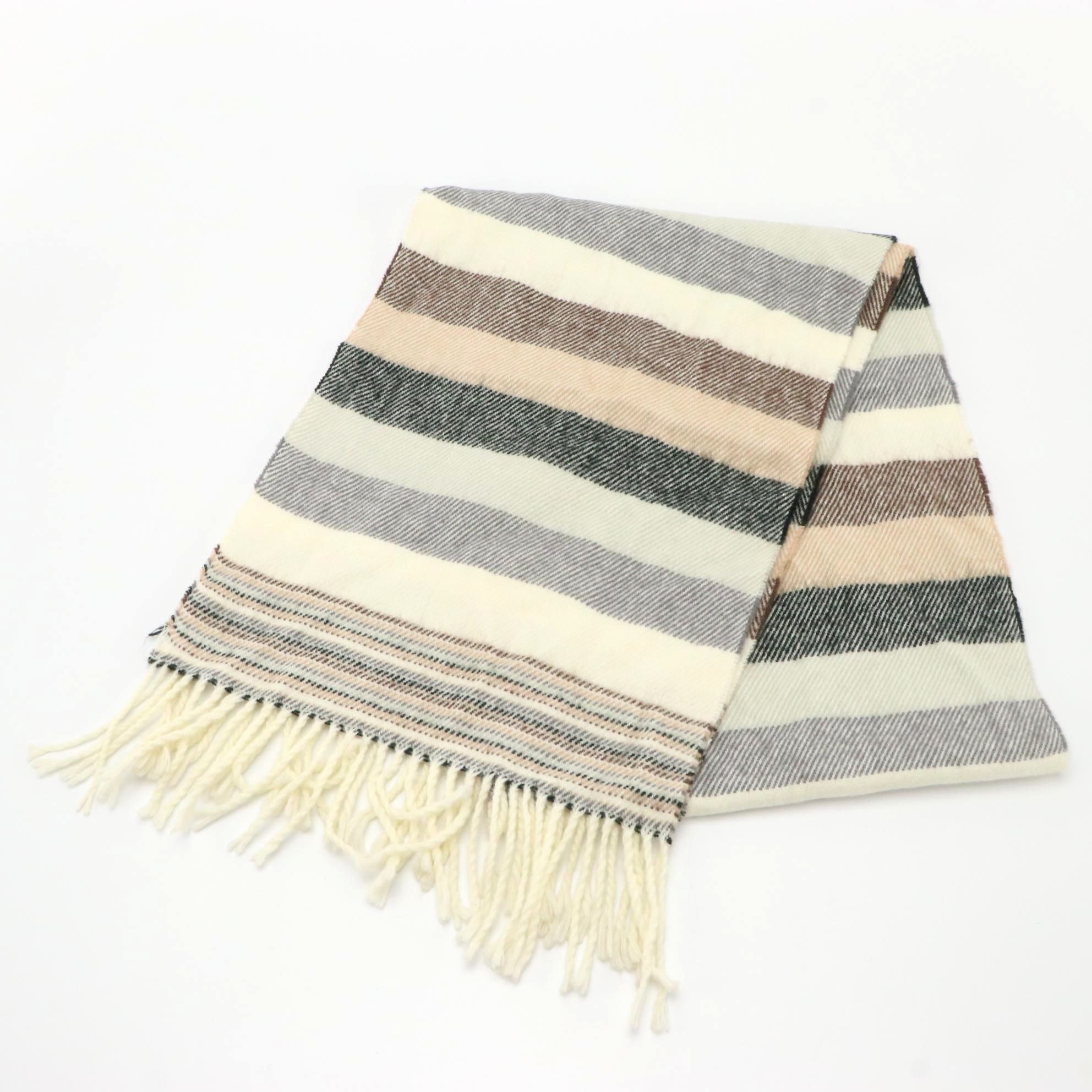 Cashmere Fringe Scarf