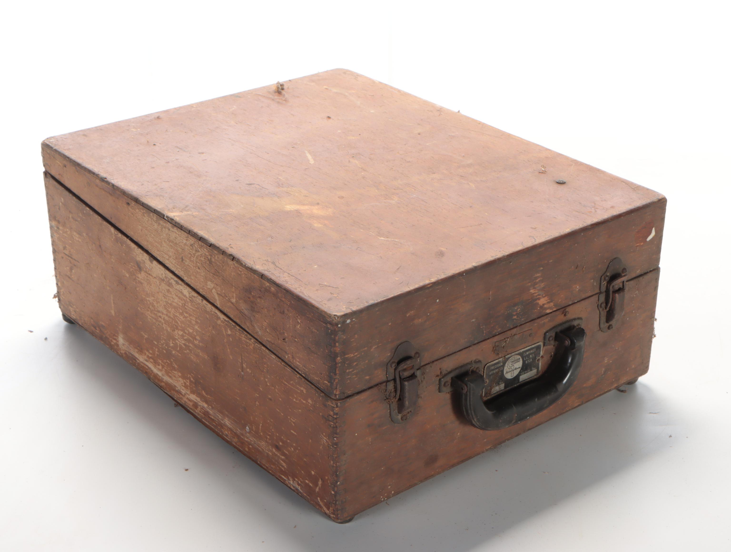 Precision Apparatus Company Tube and Battery Tester, Mid-20th Century