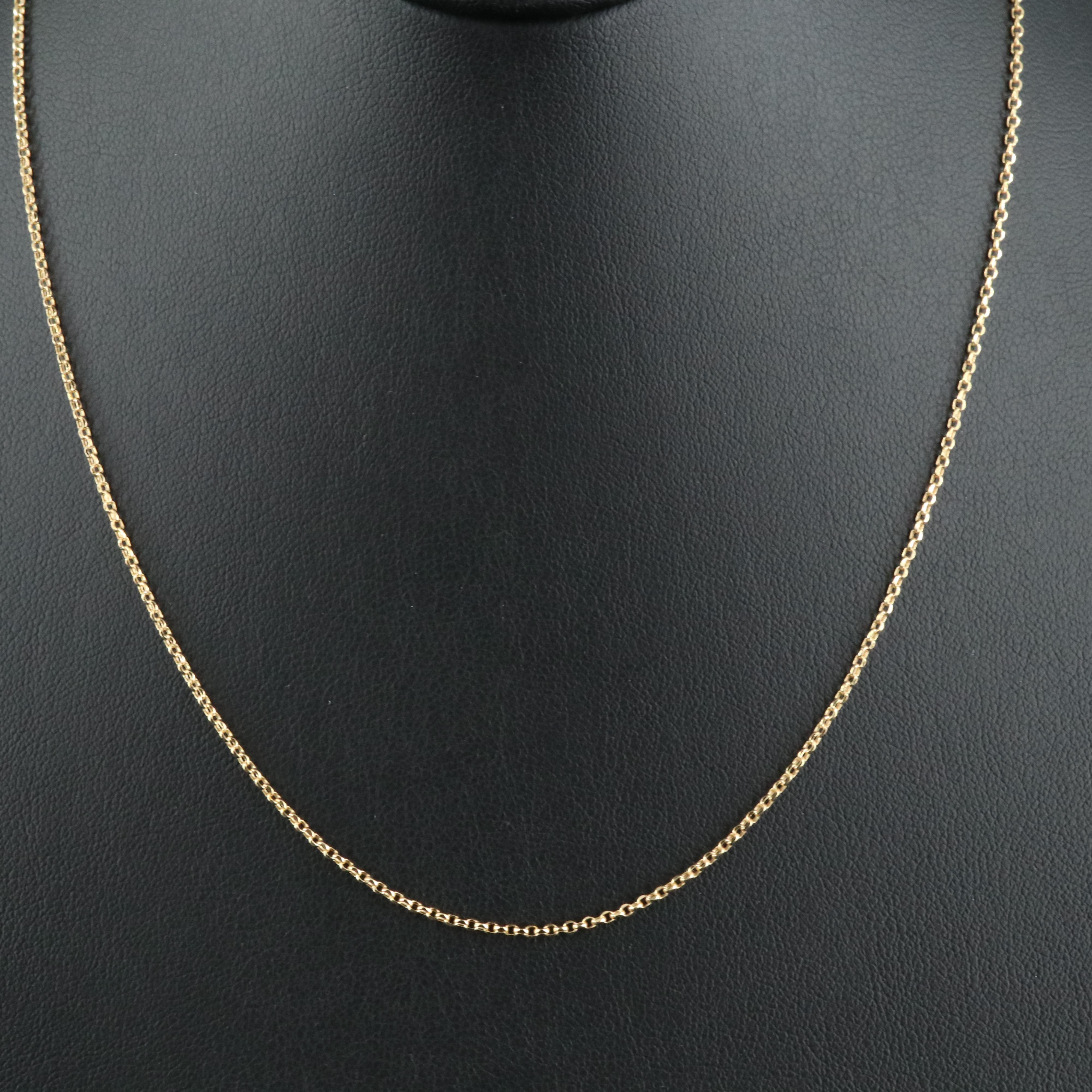 14K Cable Chain Necklace
