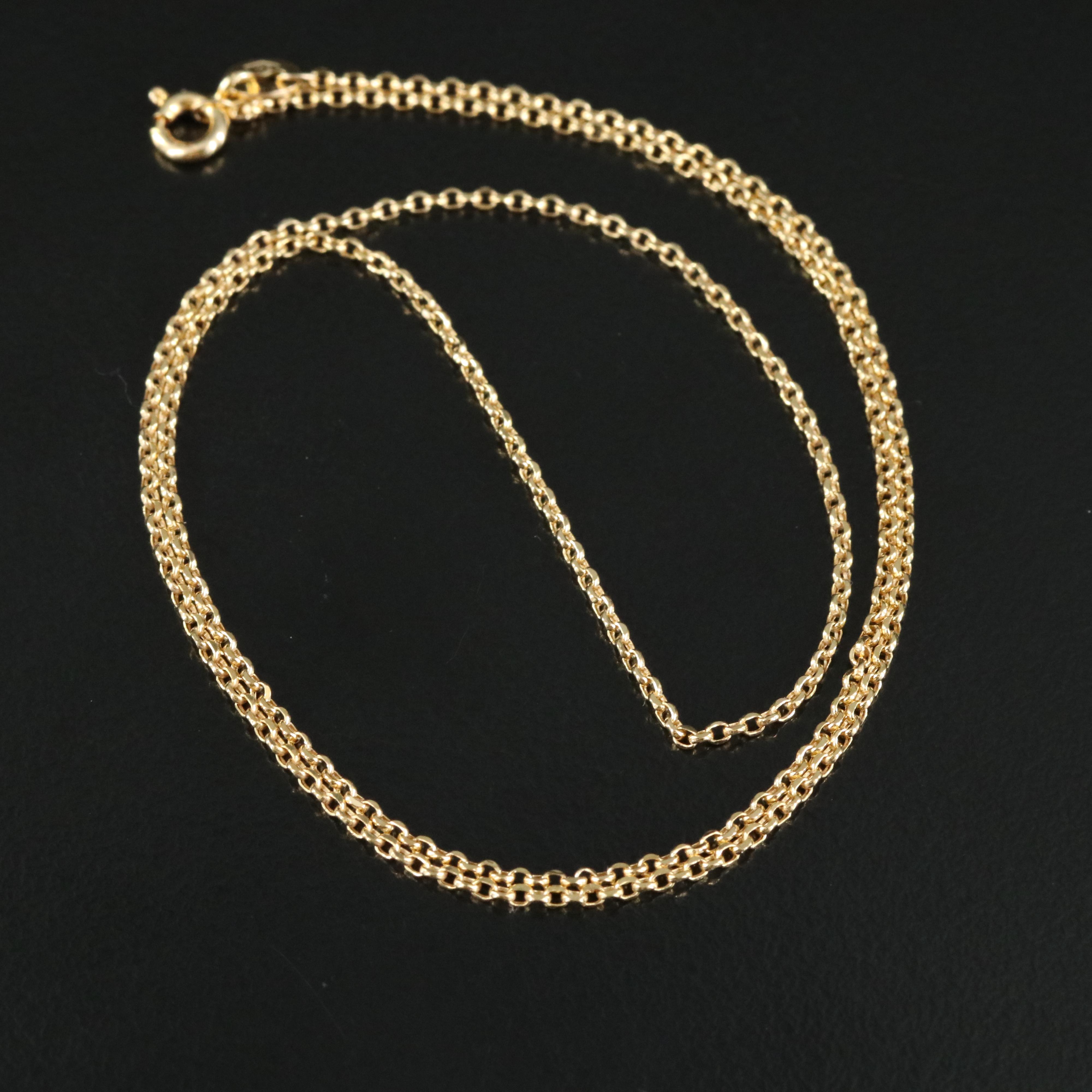 14K Cable Chain Necklace
