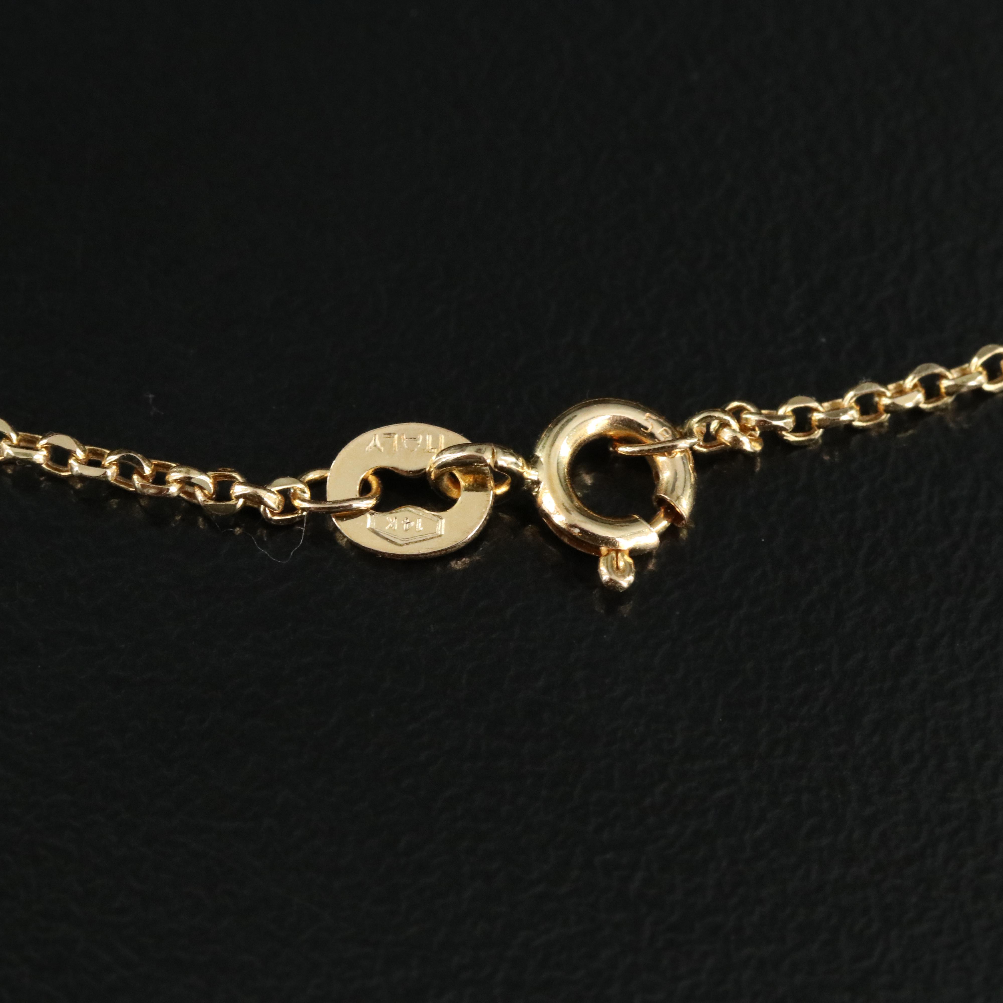 14K Cable Chain Necklace