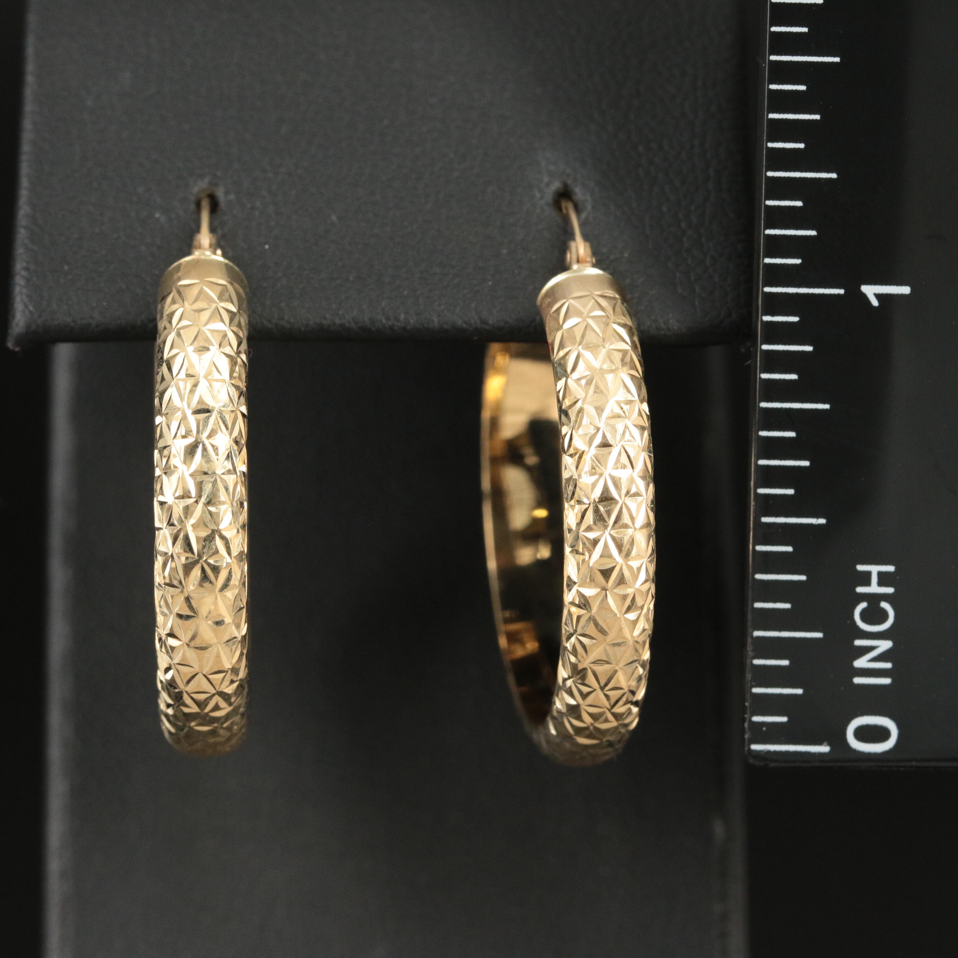 14K Hoop Earrings