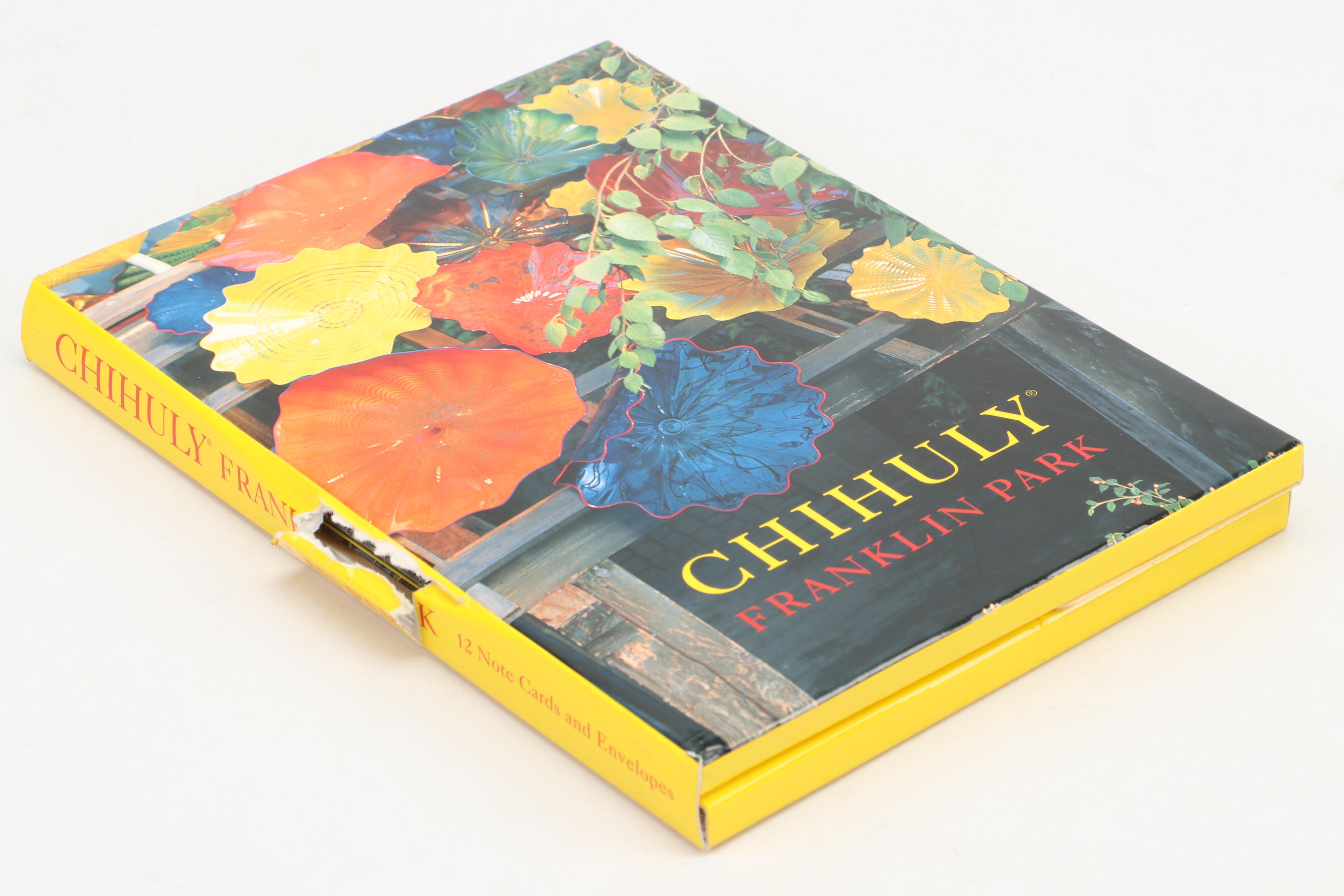 Signed "Dale Chihuly: Japan 1990" Catalog and More Dale Chihuly Books