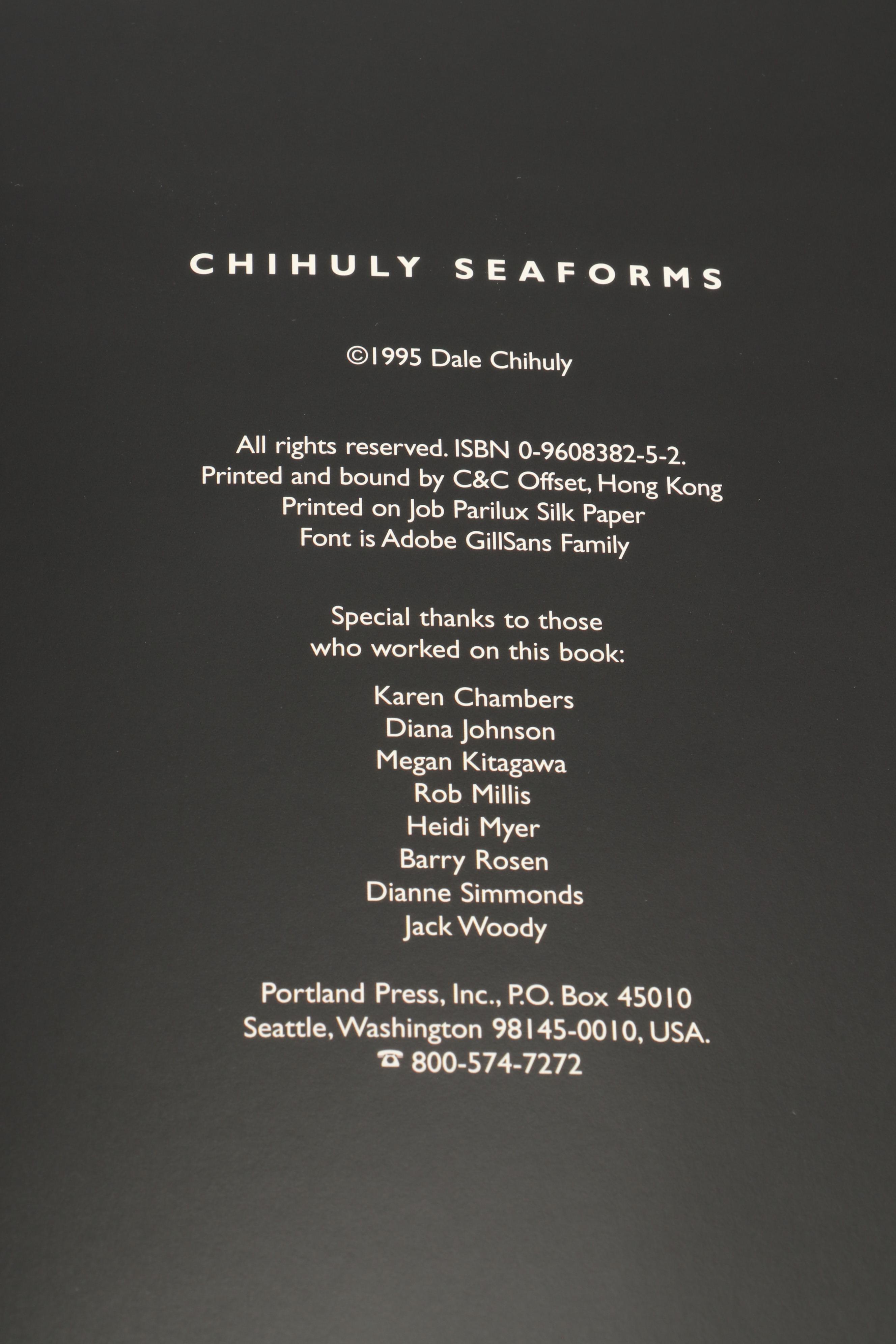 Signed "Dale Chihuly: Japan 1990" Catalog and More Dale Chihuly Books