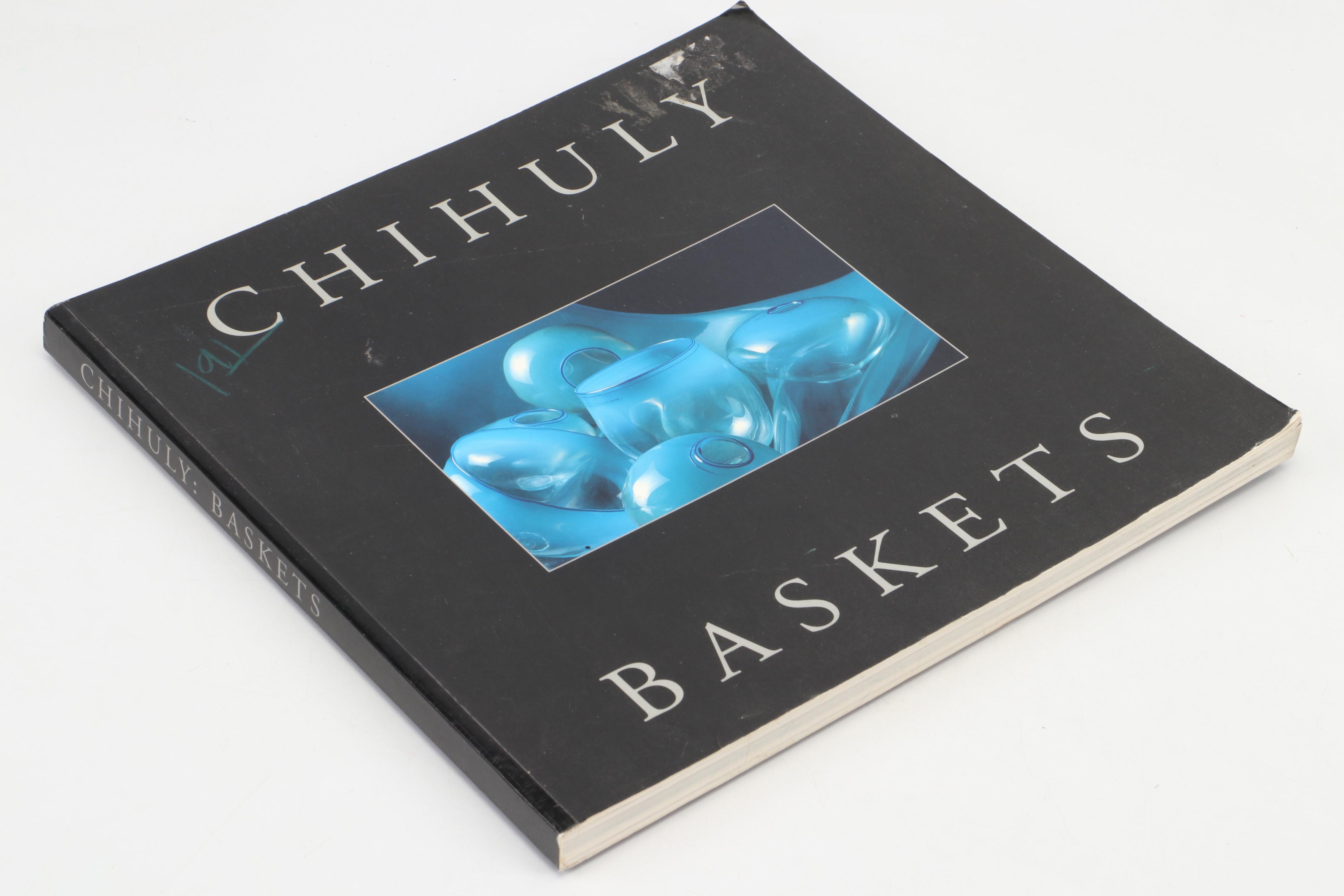 Signed "Dale Chihuly Japan 1990" Catalog and More Dale Chihuly Books
