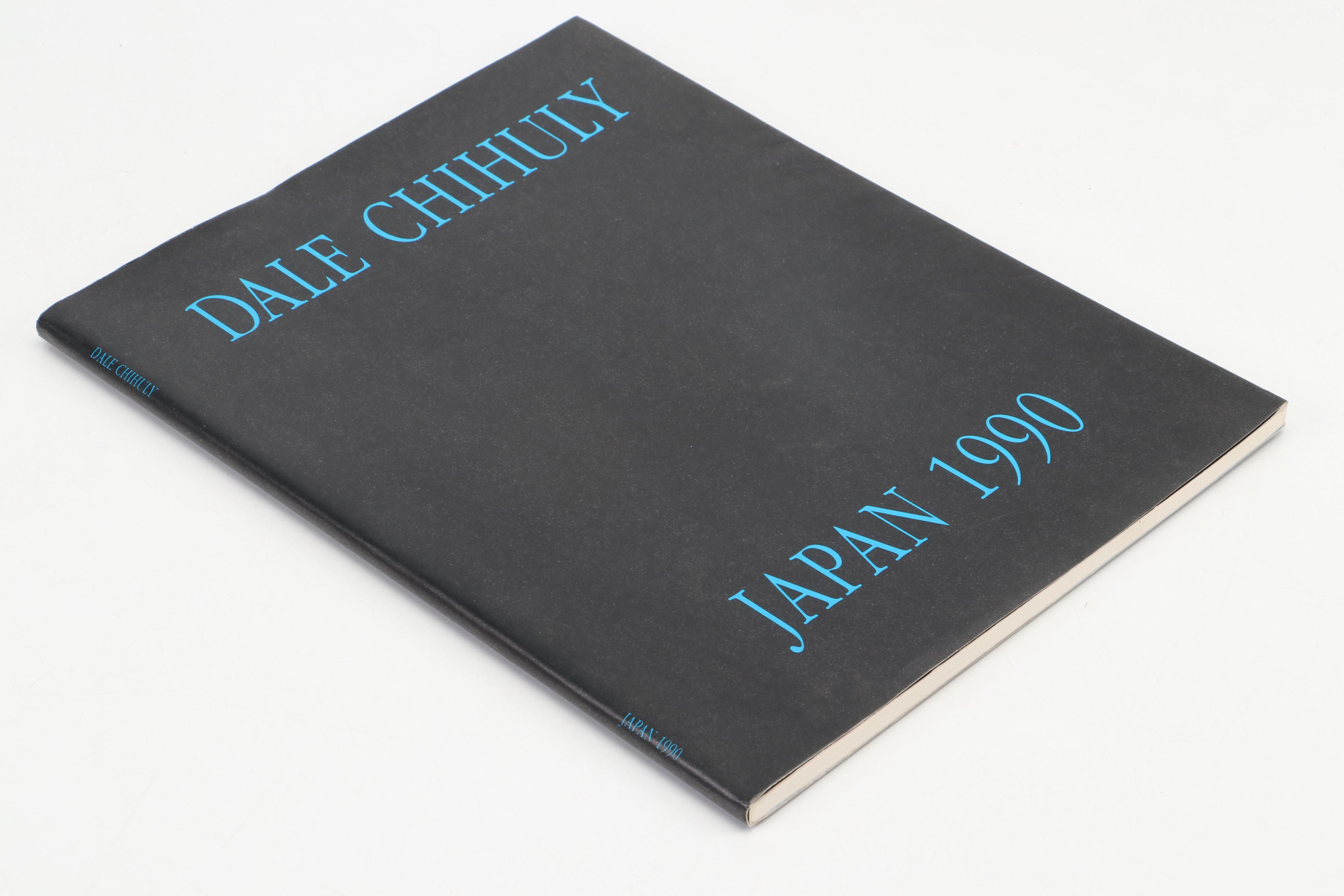 Signed "Dale Chihuly: Japan 1990" Catalog and More Dale Chihuly Books