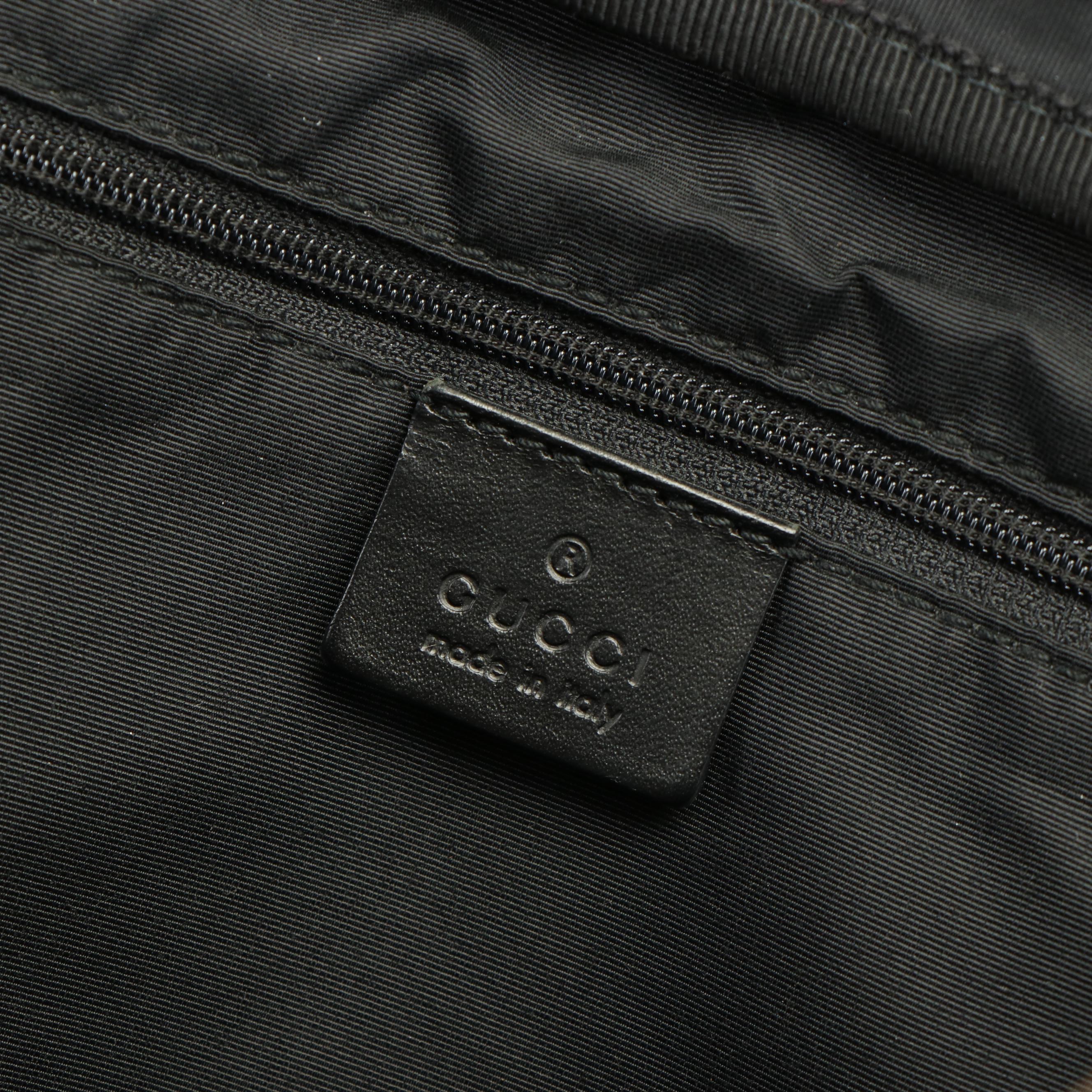 Gucci Shoulder Bag in Black GG Canvas