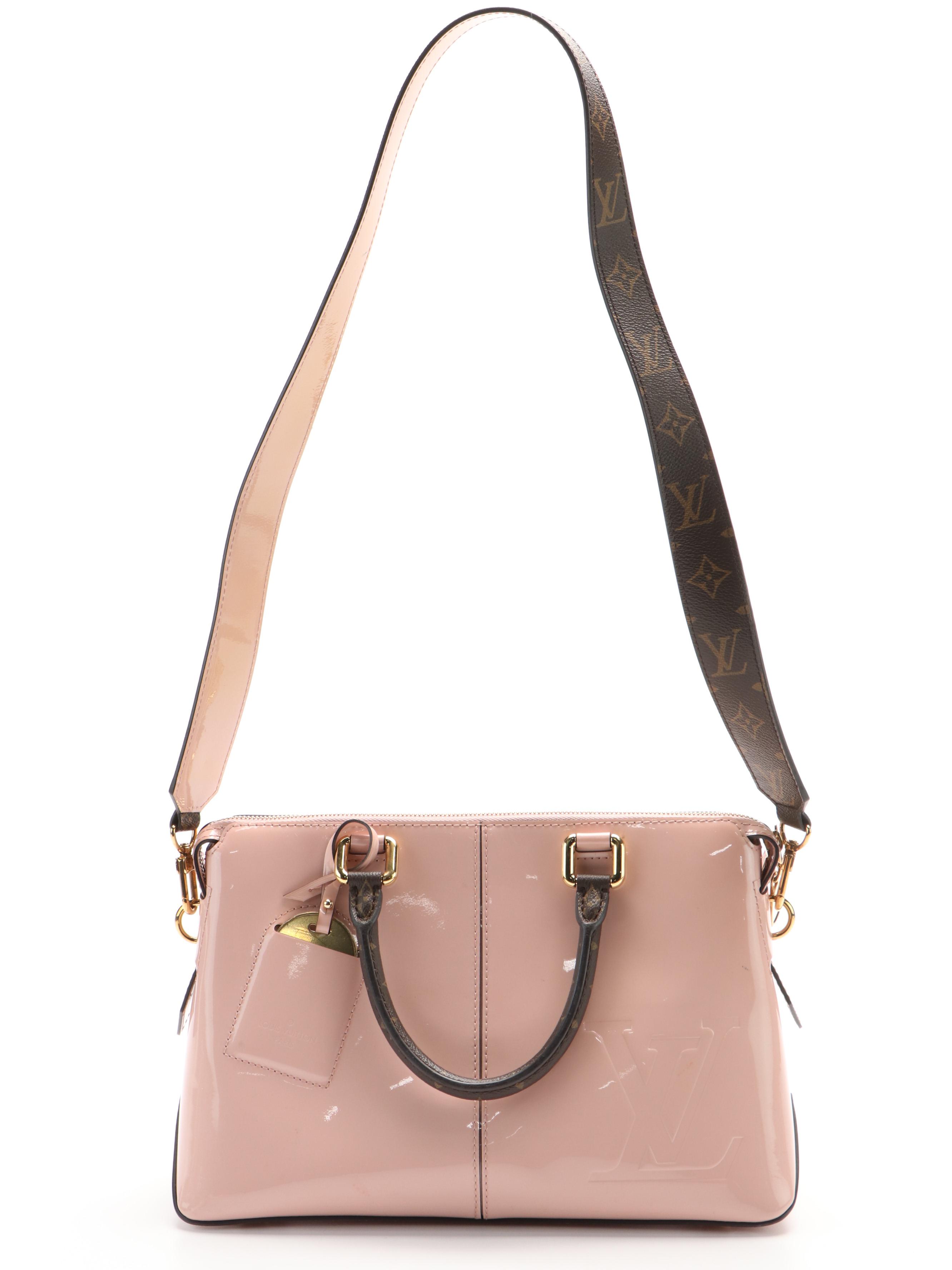 Louis Vuitton Miroir 2 Way Bag in Rose Ballerine Pink Vernis Leather