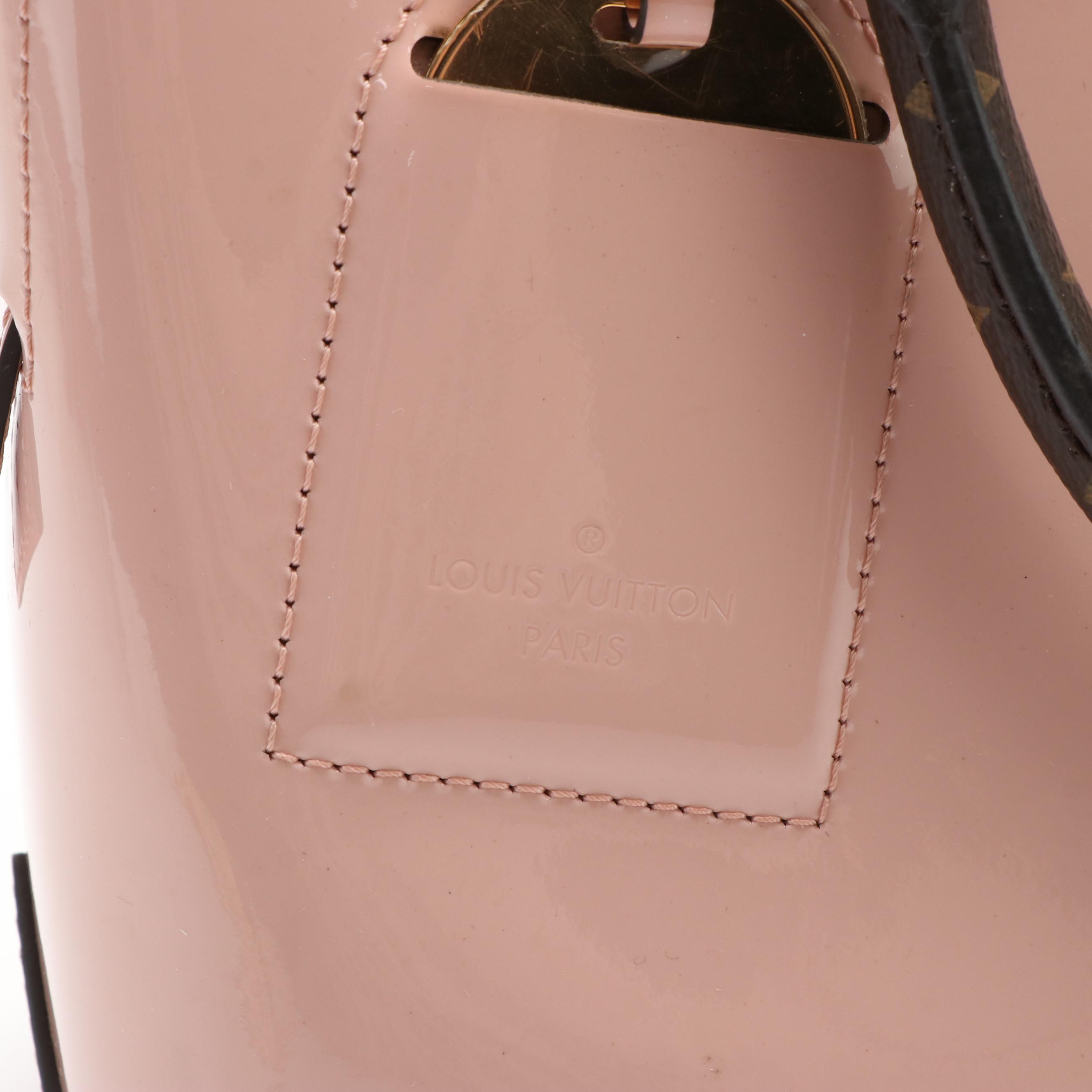 Louis Vuitton Miroir 2 Way Bag in Rose Ballerine Pink Vernis Leather