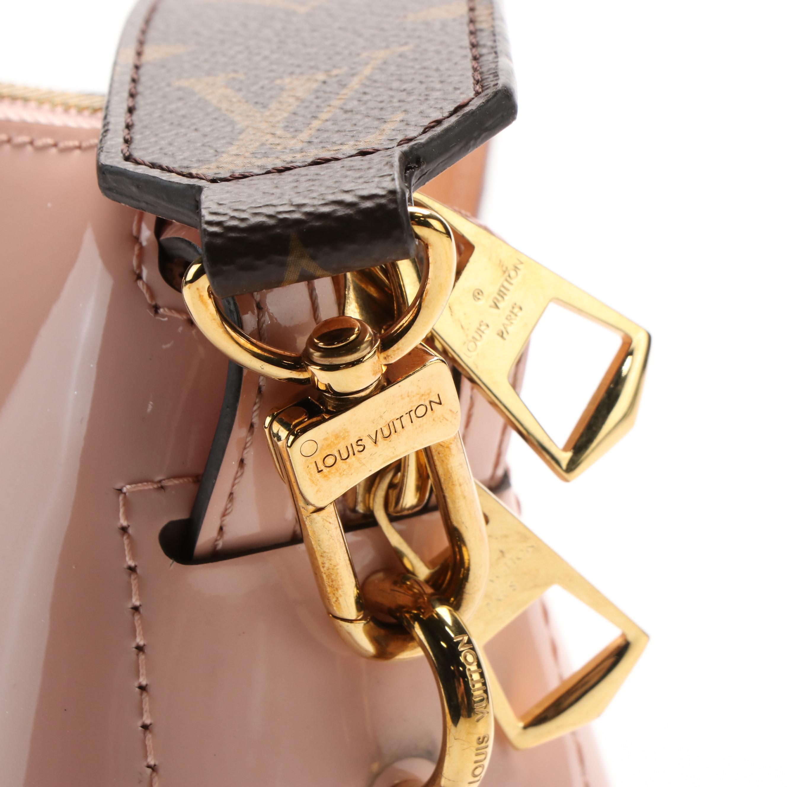 Louis Vuitton Miroir 2 Way Bag in Rose Ballerine Pink Vernis Leather