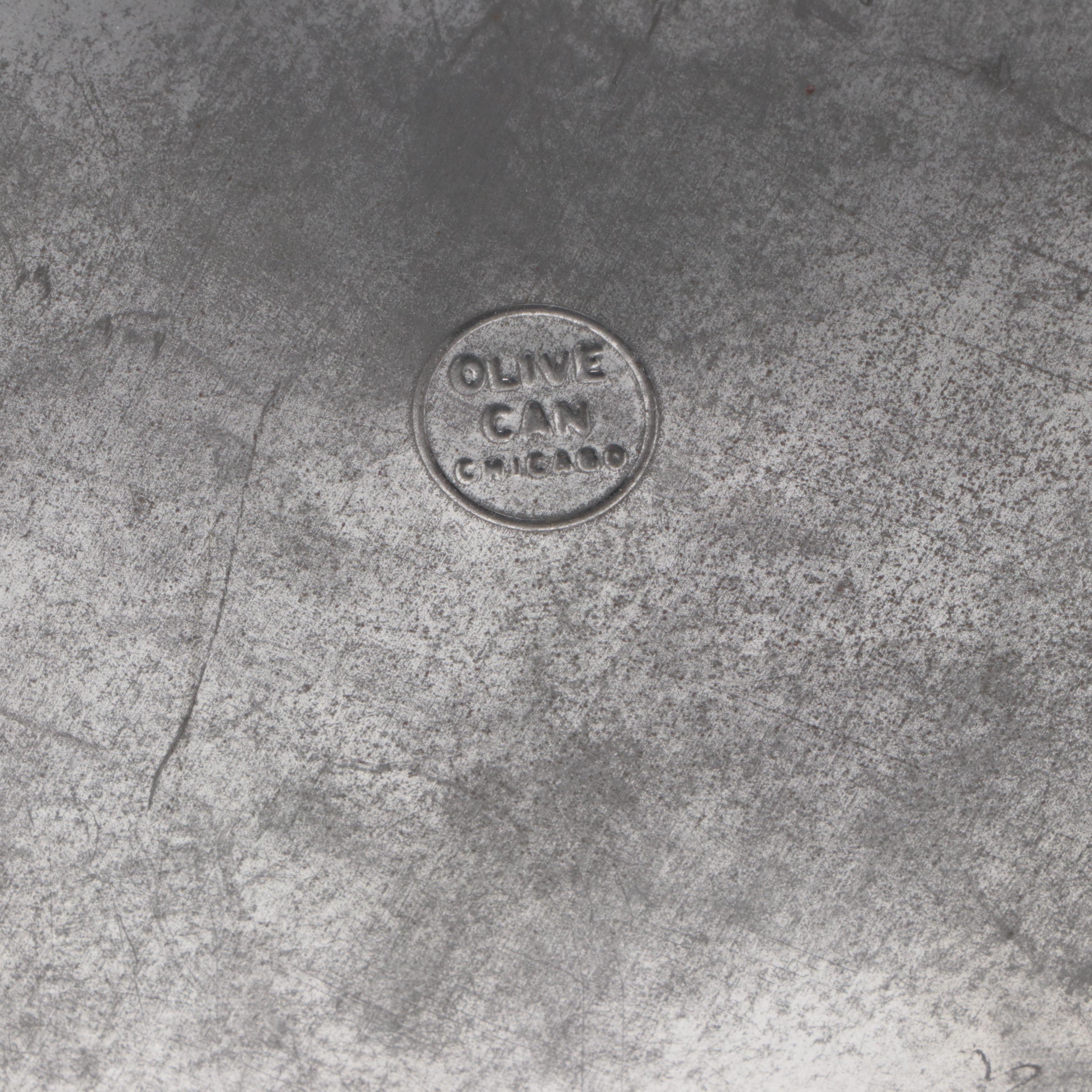 Custard Glass, Opaque, Swirlie, and More Machine Made Glass Marbles in Tin Box