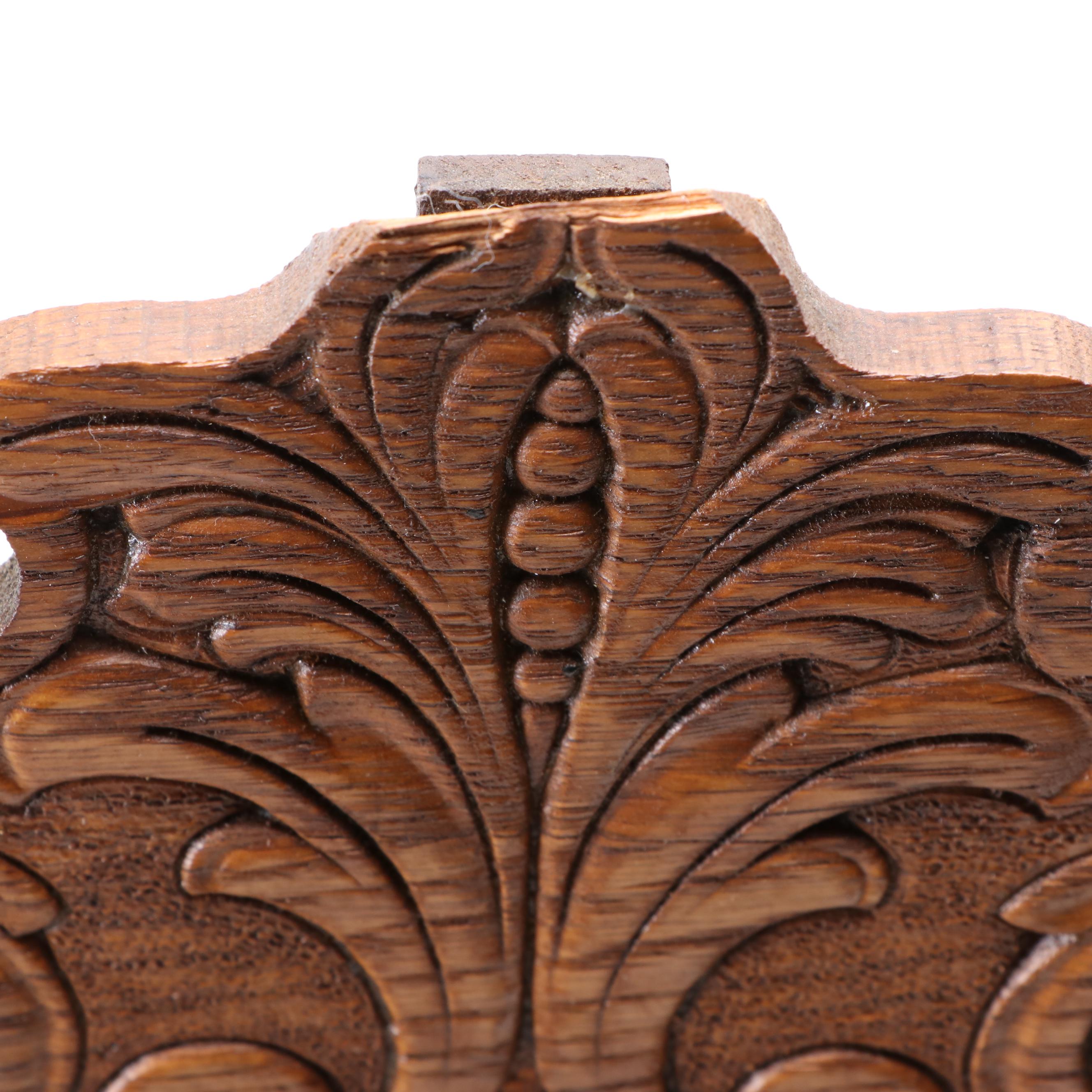 Gilbert Clock Co. Pressed Walnut Gingerbread 8 Day Kitchen Clock, circa 1880s