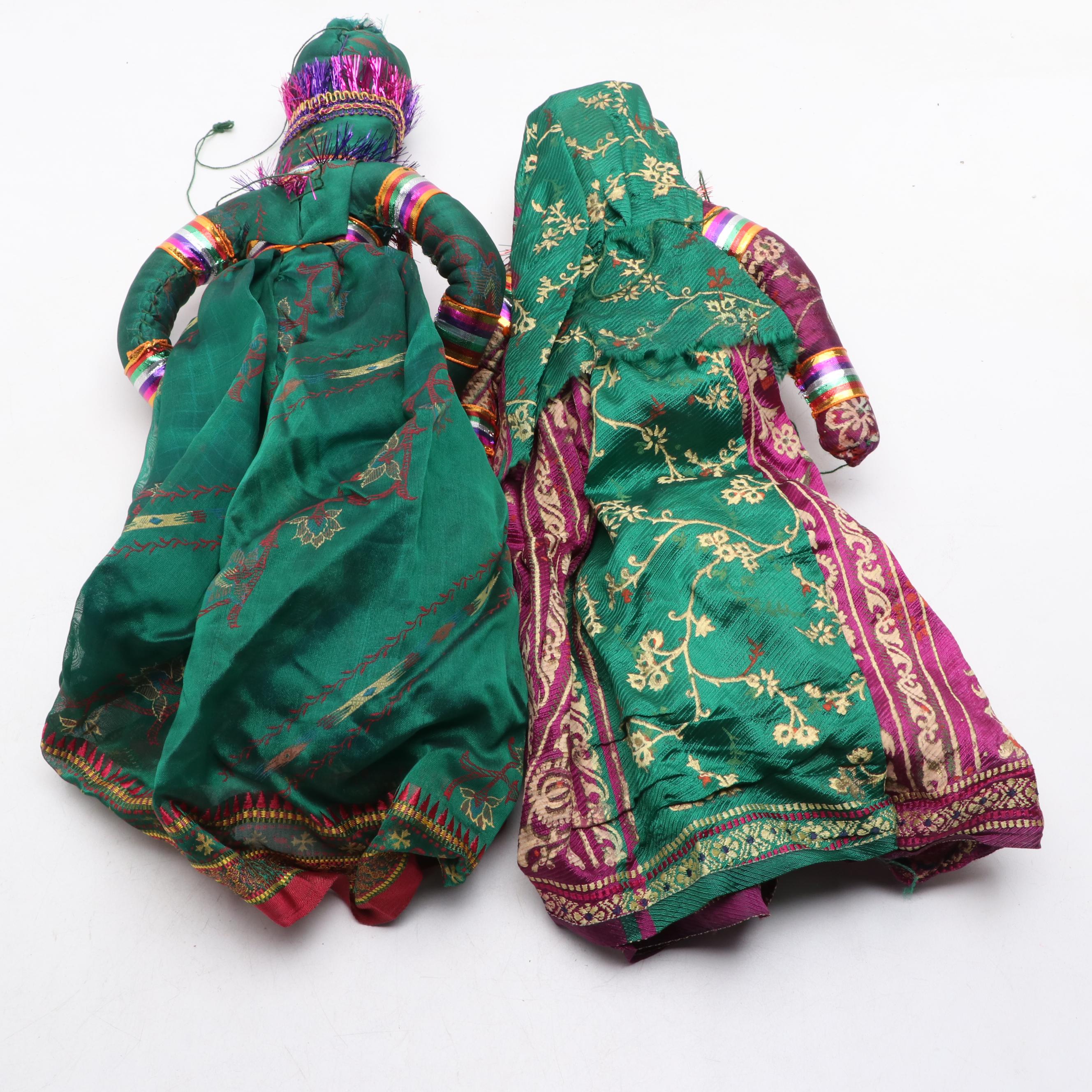 Indian Rajasthani Kathputli Puppets