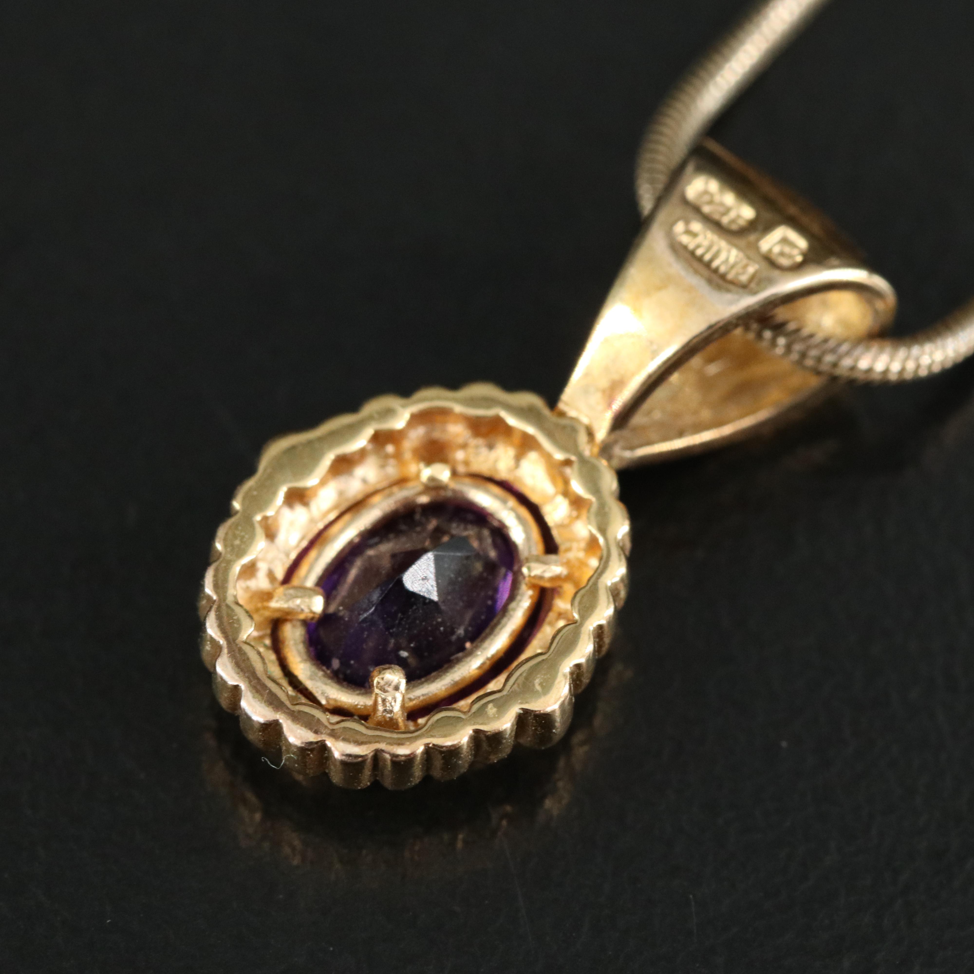 Sapphire, Garnet and Amethyst Featured in Sterling Jewelry Assortment