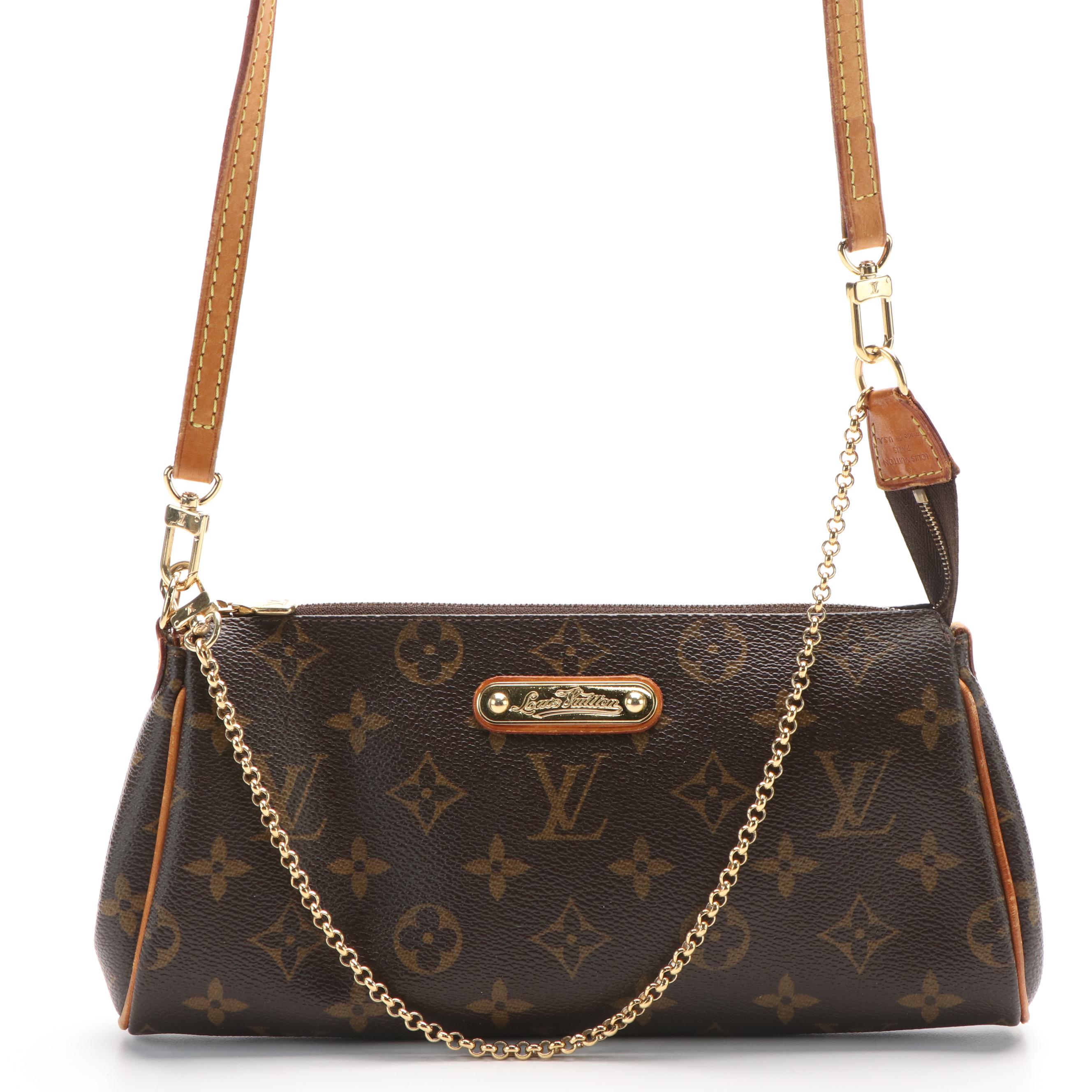 Louis Vuitton Eva Crossbody Clutch in Monogram Canvas