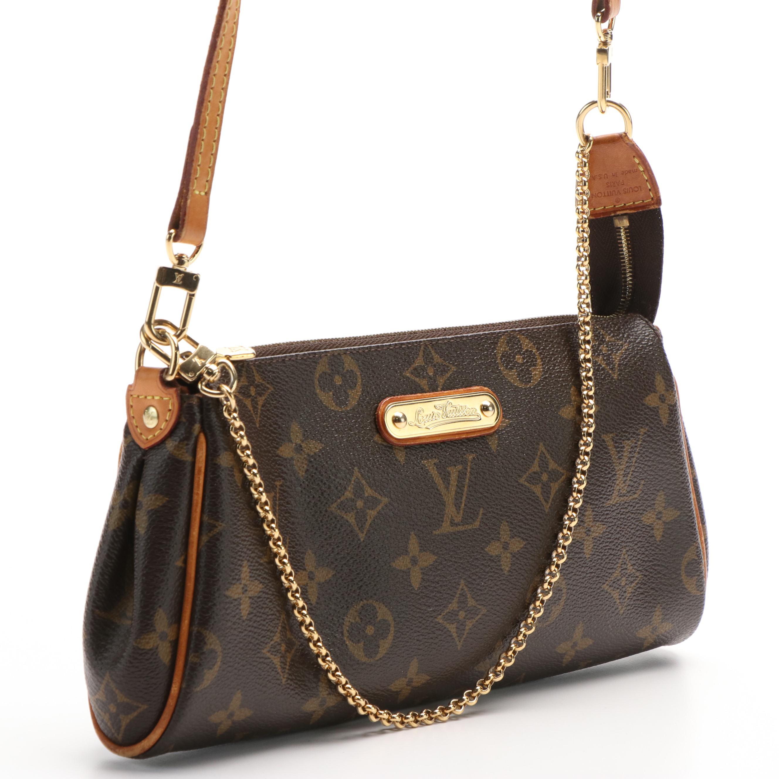 Louis Vuitton Eva Crossbody Clutch in Monogram Canvas