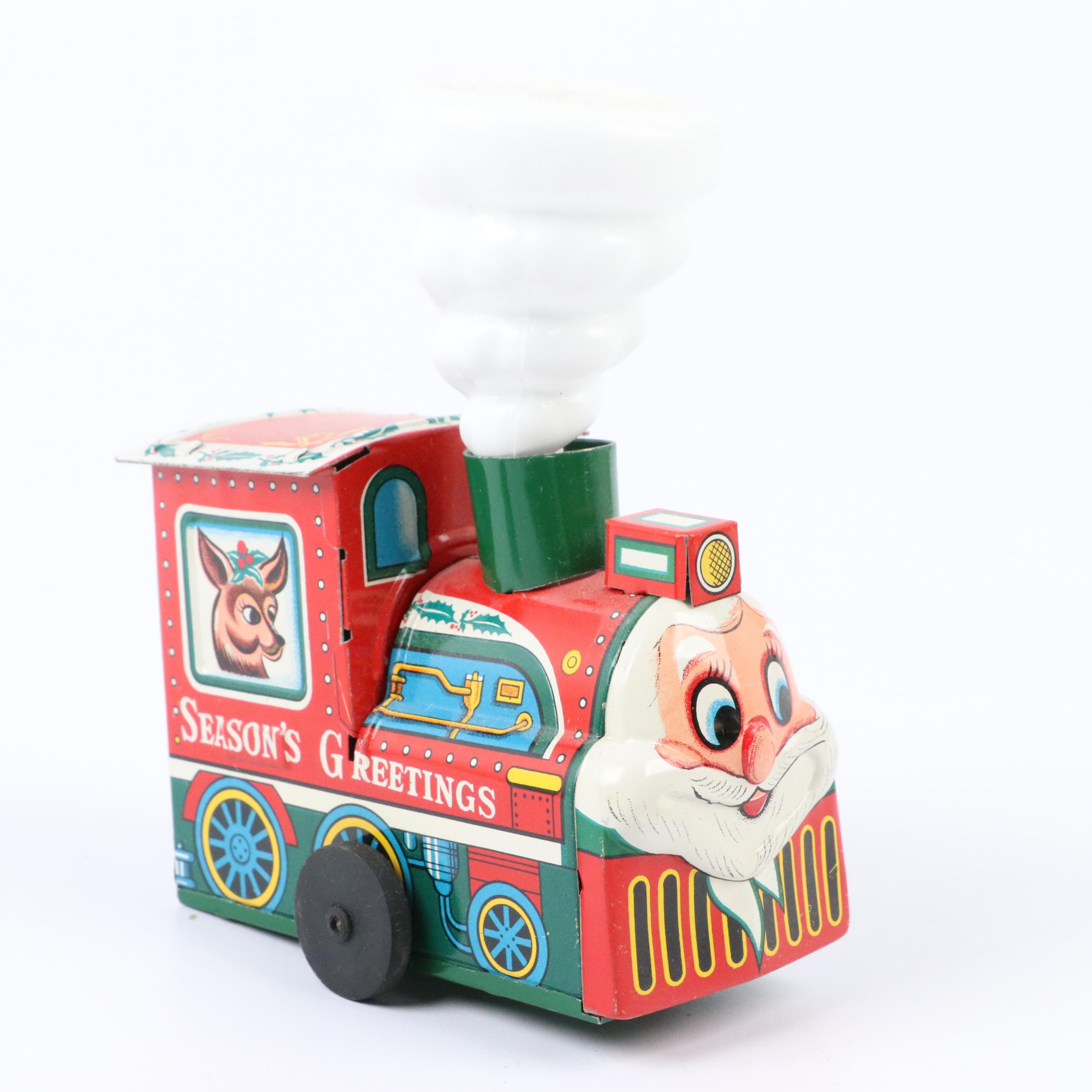 Windup Tin Lithograph Toys Including "Jocko The Climbing Monkey"