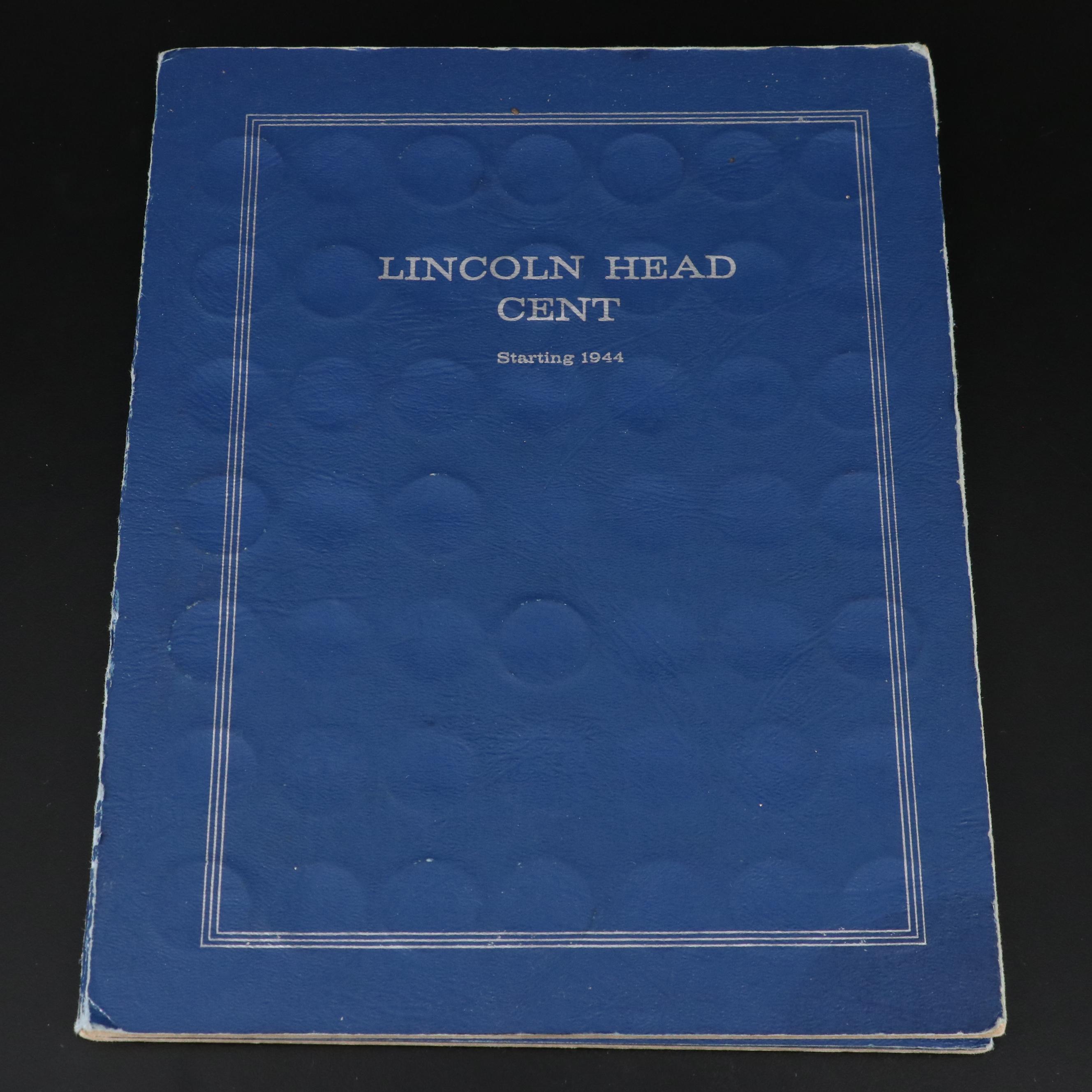 Five Coin Folders With Indian Cents and Others