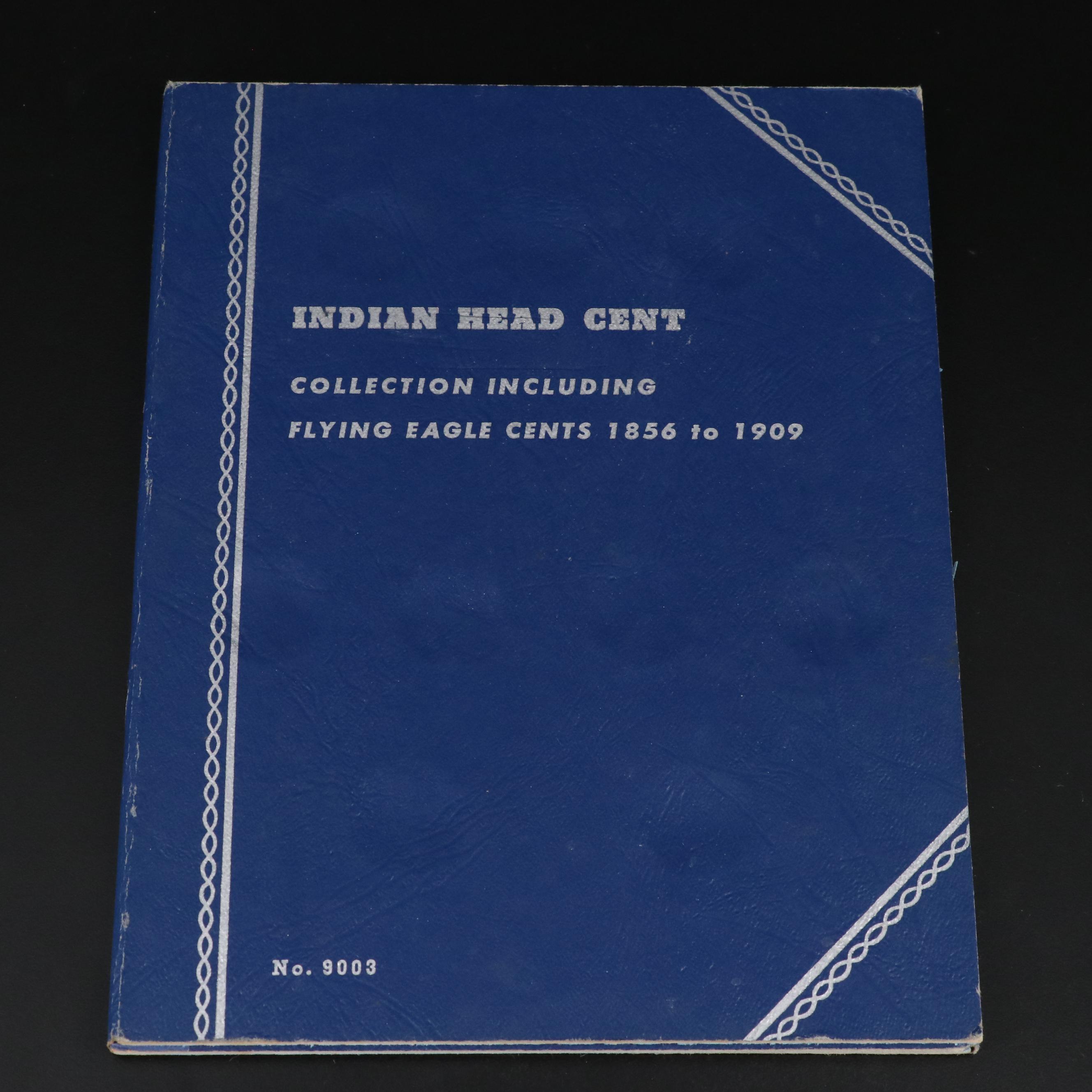 Five Coin Folders With Indian Cents and Others