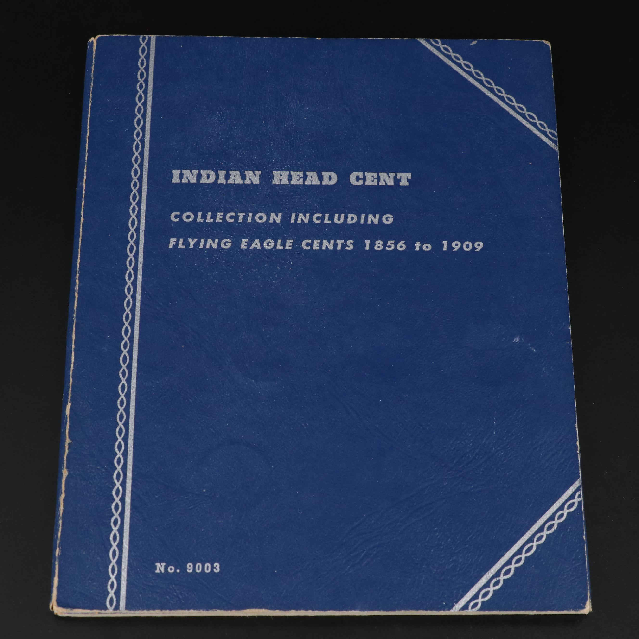 Five Coin Folders With Indian Cents and Others