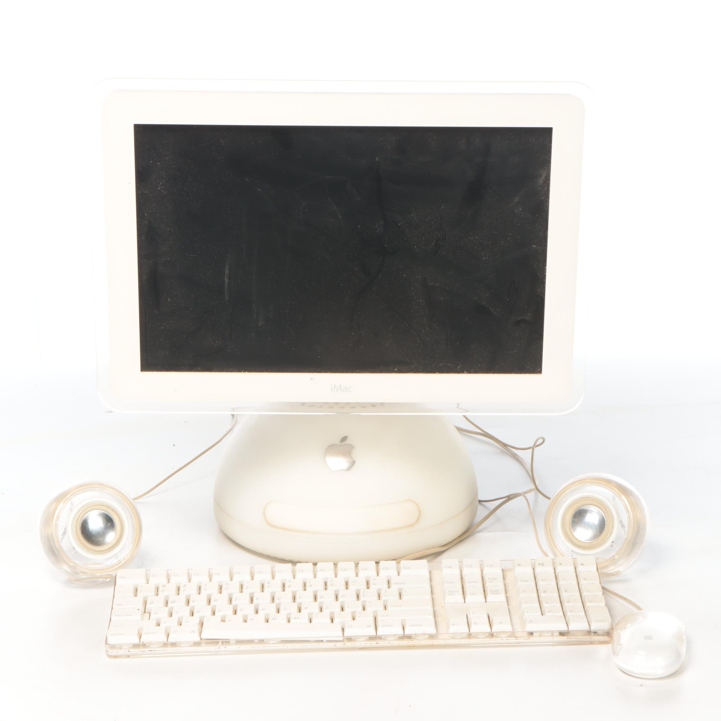 Apple iMac Desktop Computer with Keyboard, Mouse, Speakers