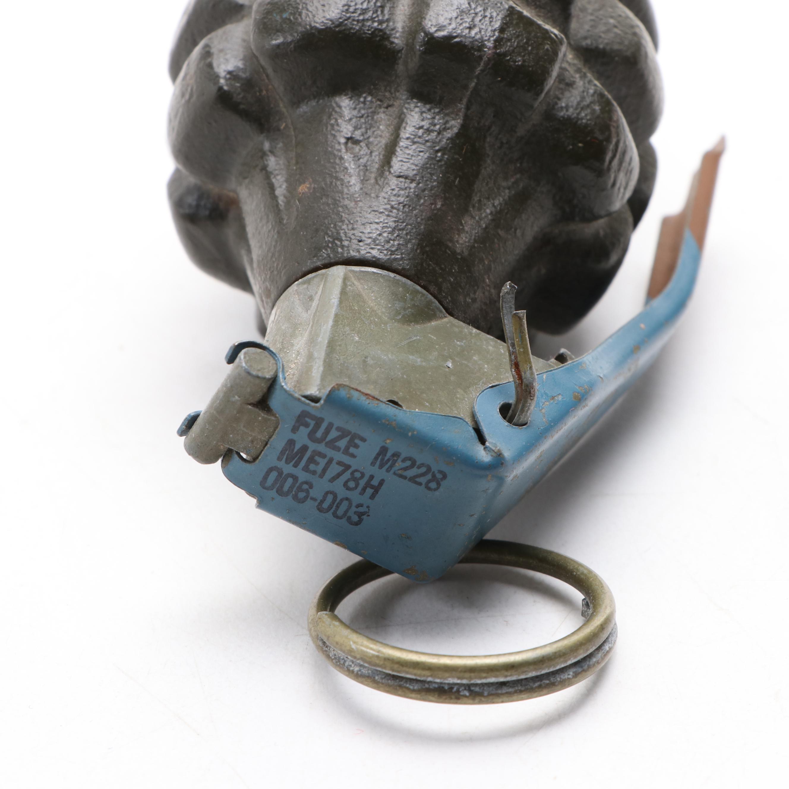 M-228 Cast Metal Inert Training Hand Grenade