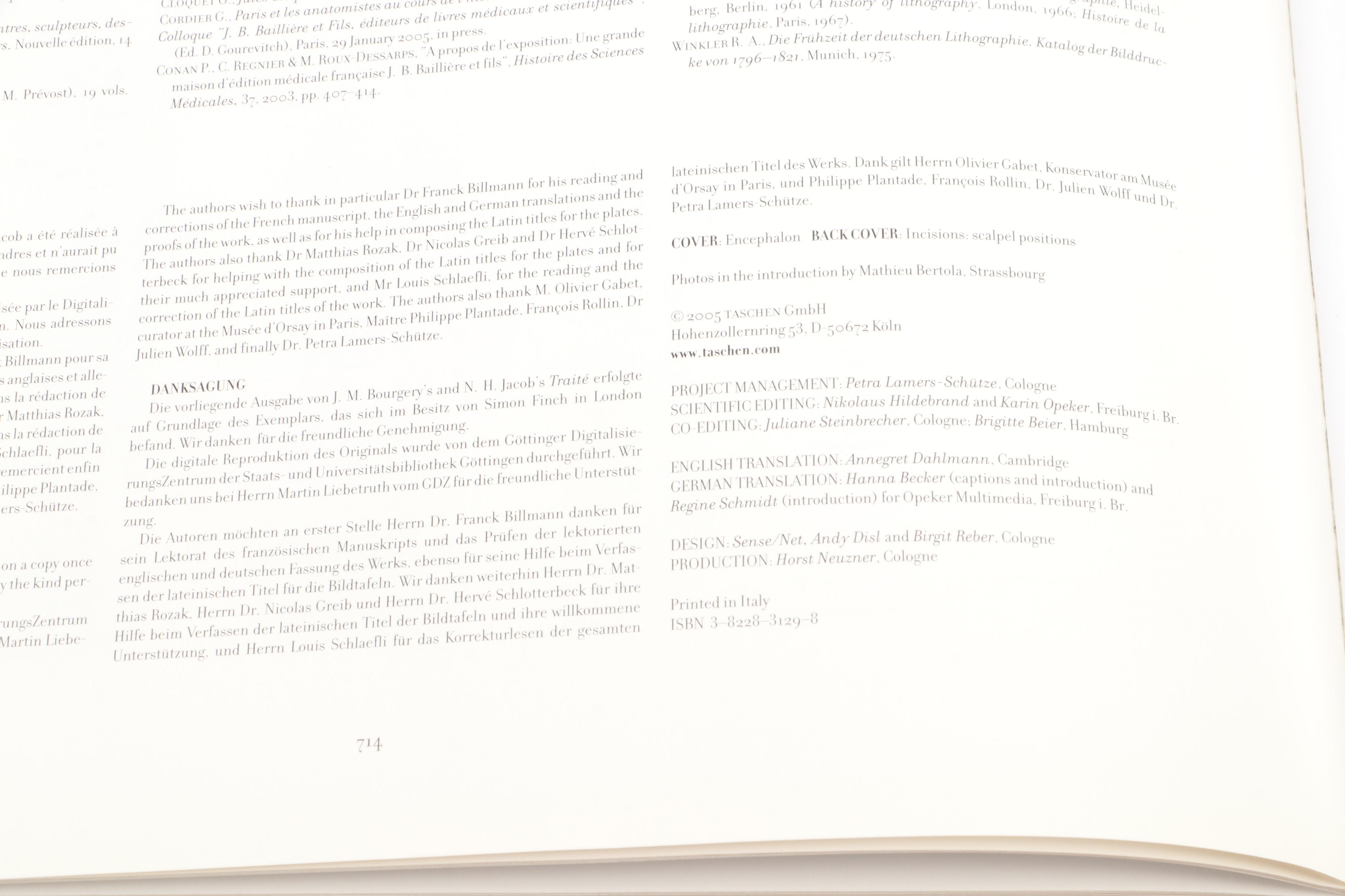 "Atlas of Human Anatomy and Surgery" by J. M. Bourgery and N. H. Jacob, 2005