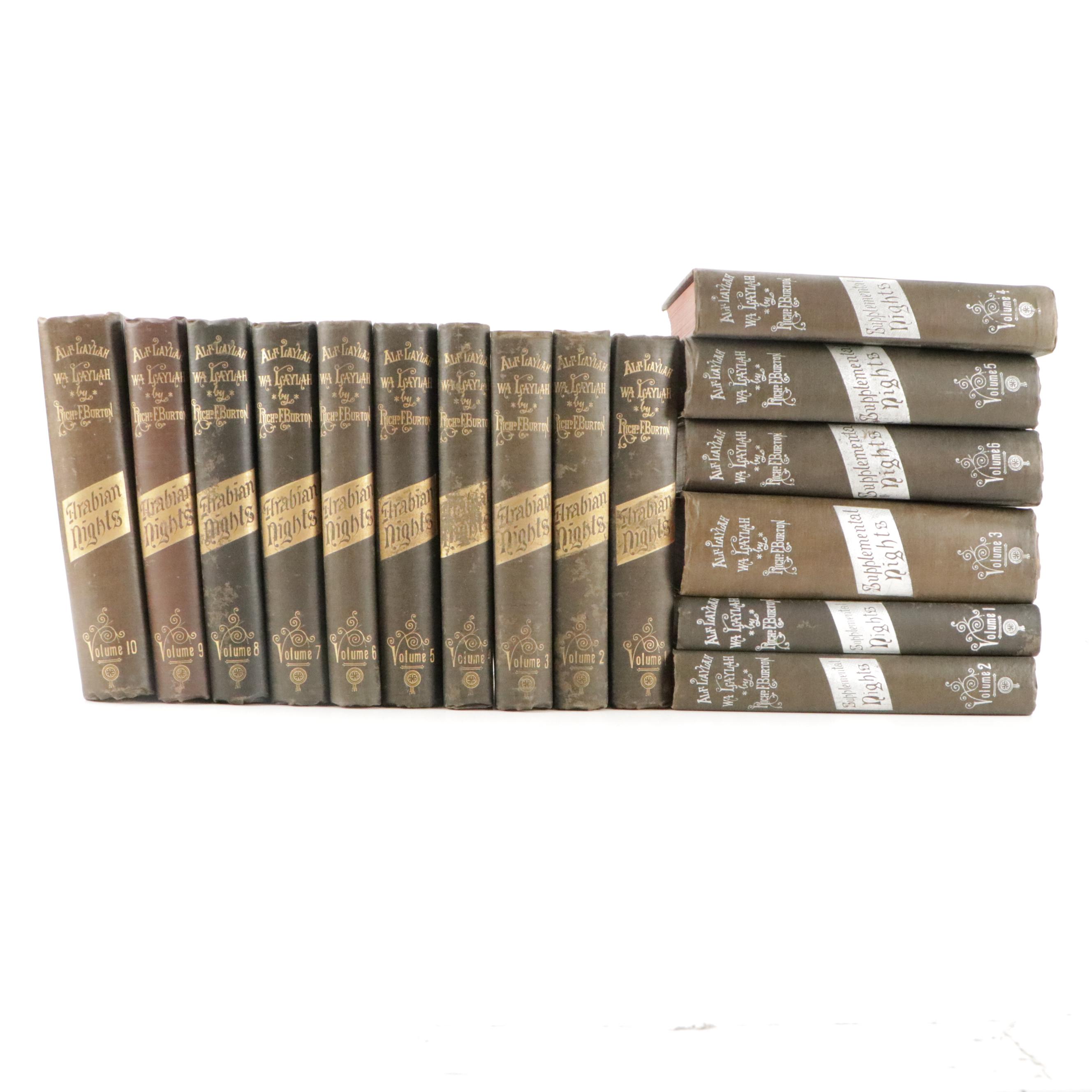Limited Edition "Thousand Nights and a Night" Ten-Volume Set with Supplements