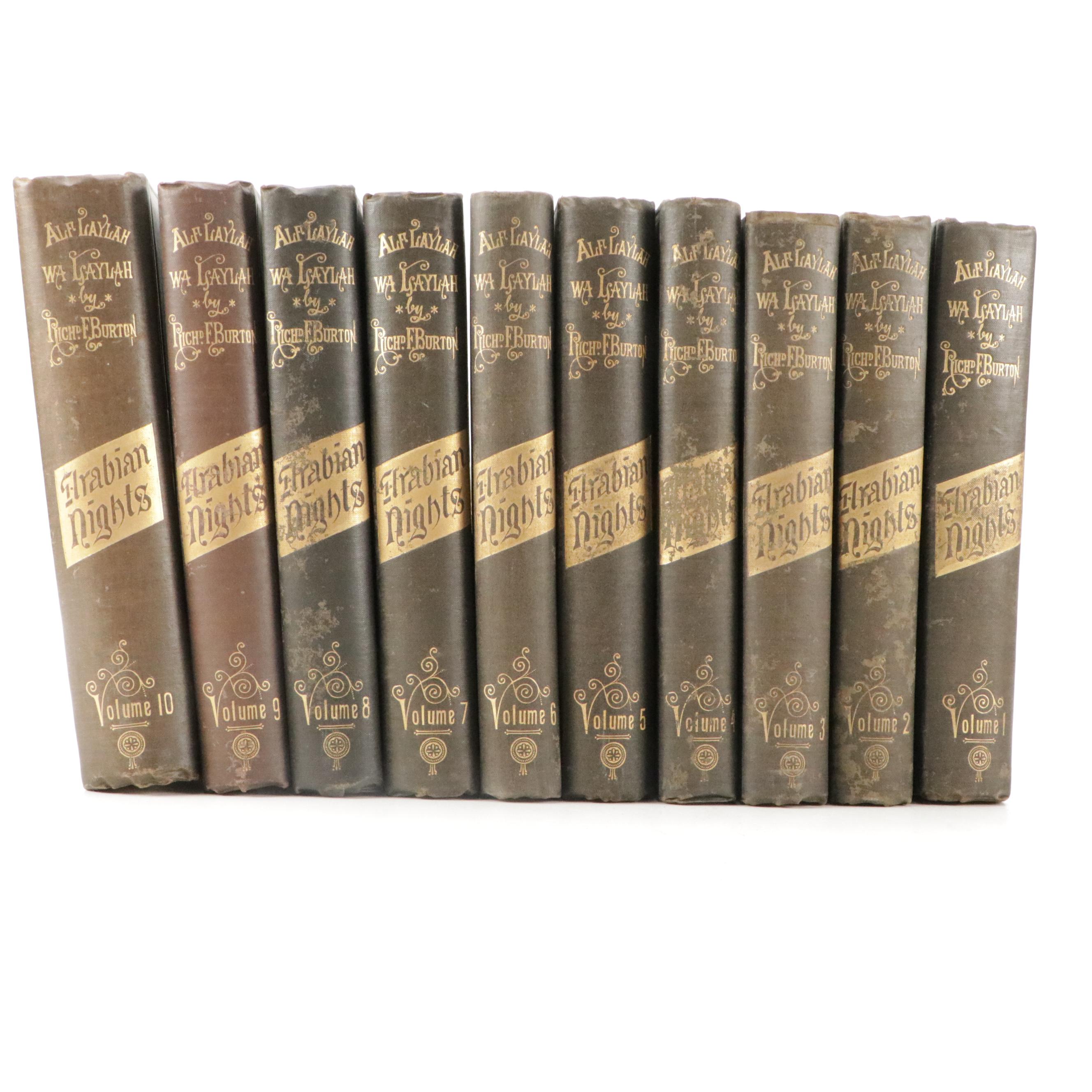 Limited Edition "Thousand Nights and a Night" Ten-Volume Set with Supplements