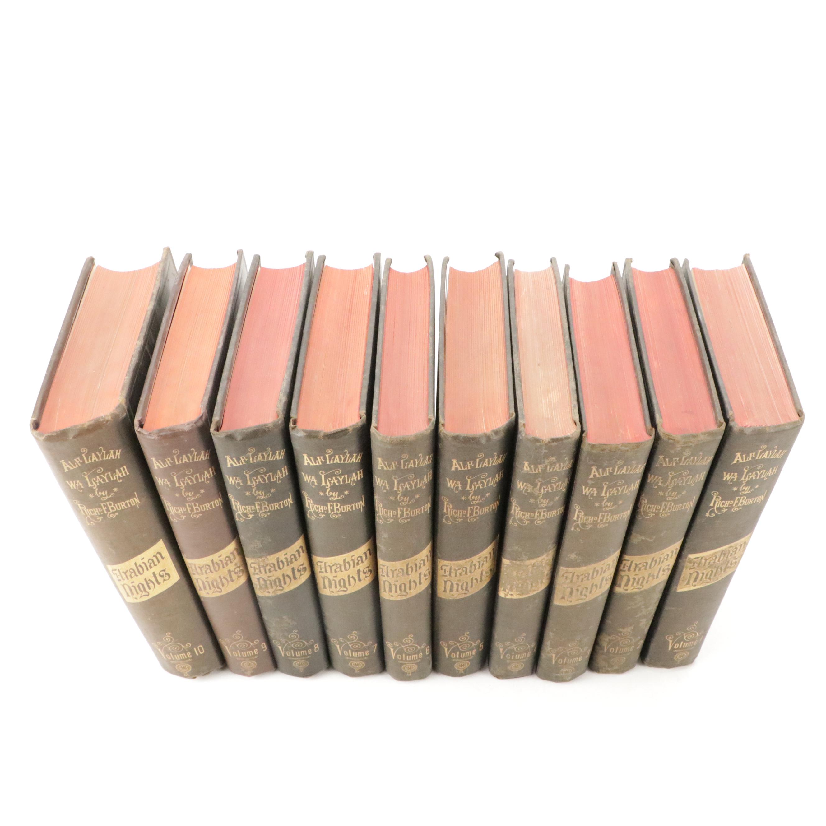 Limited Edition "Thousand Nights and a Night" Ten-Volume Set with Supplements