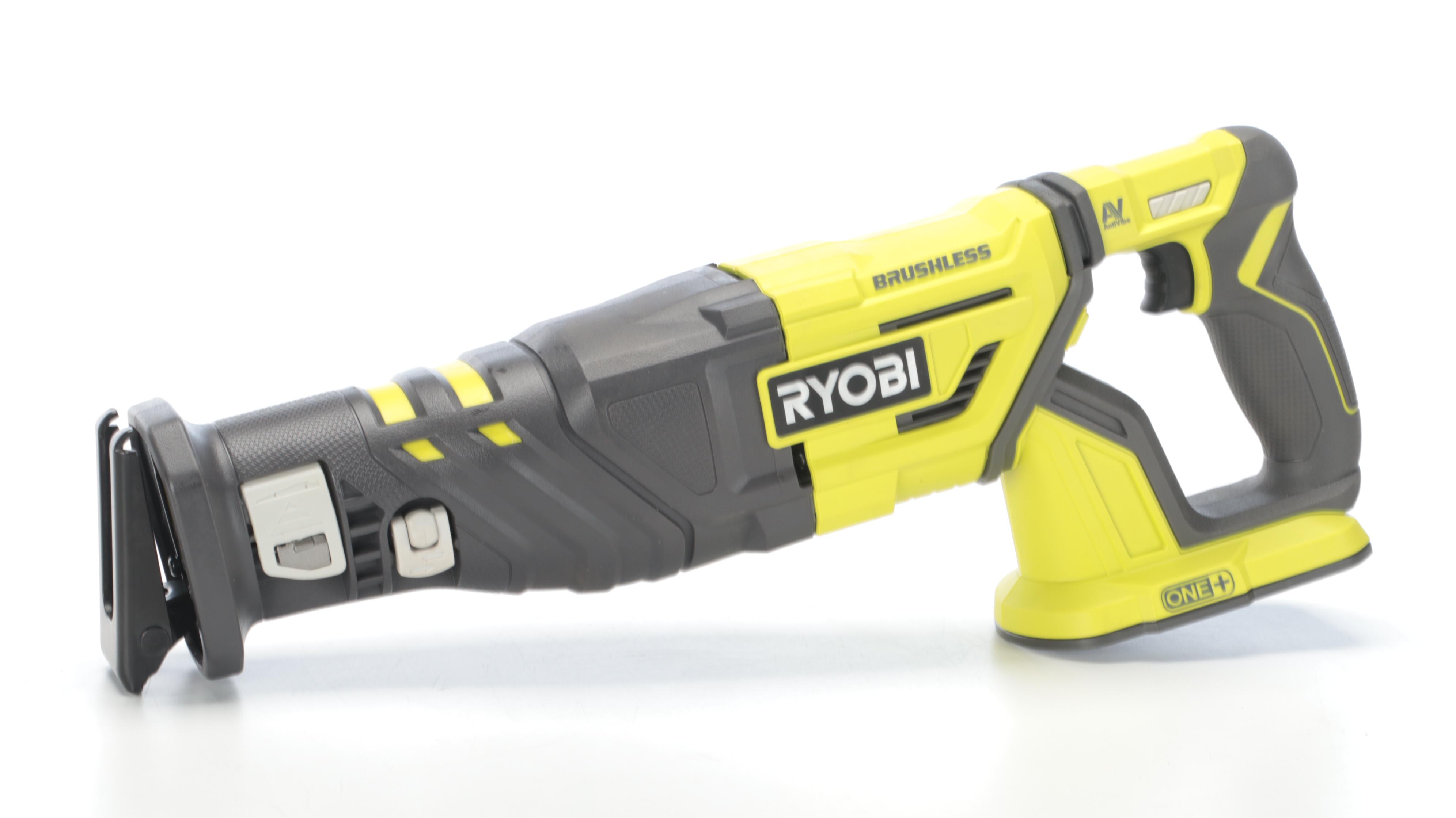 Ryobi Cordless Brushless Reciprocating Saw and More Ryobi Power Tools