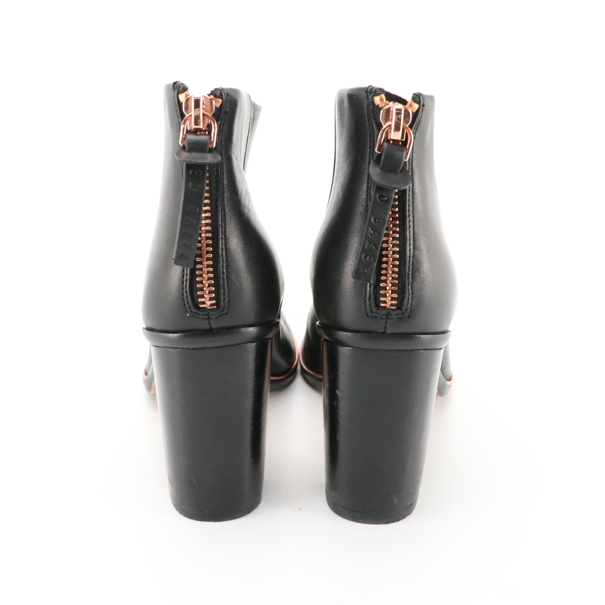 Ted Baker, Tory Burch, and Other Leather Ankle Boots